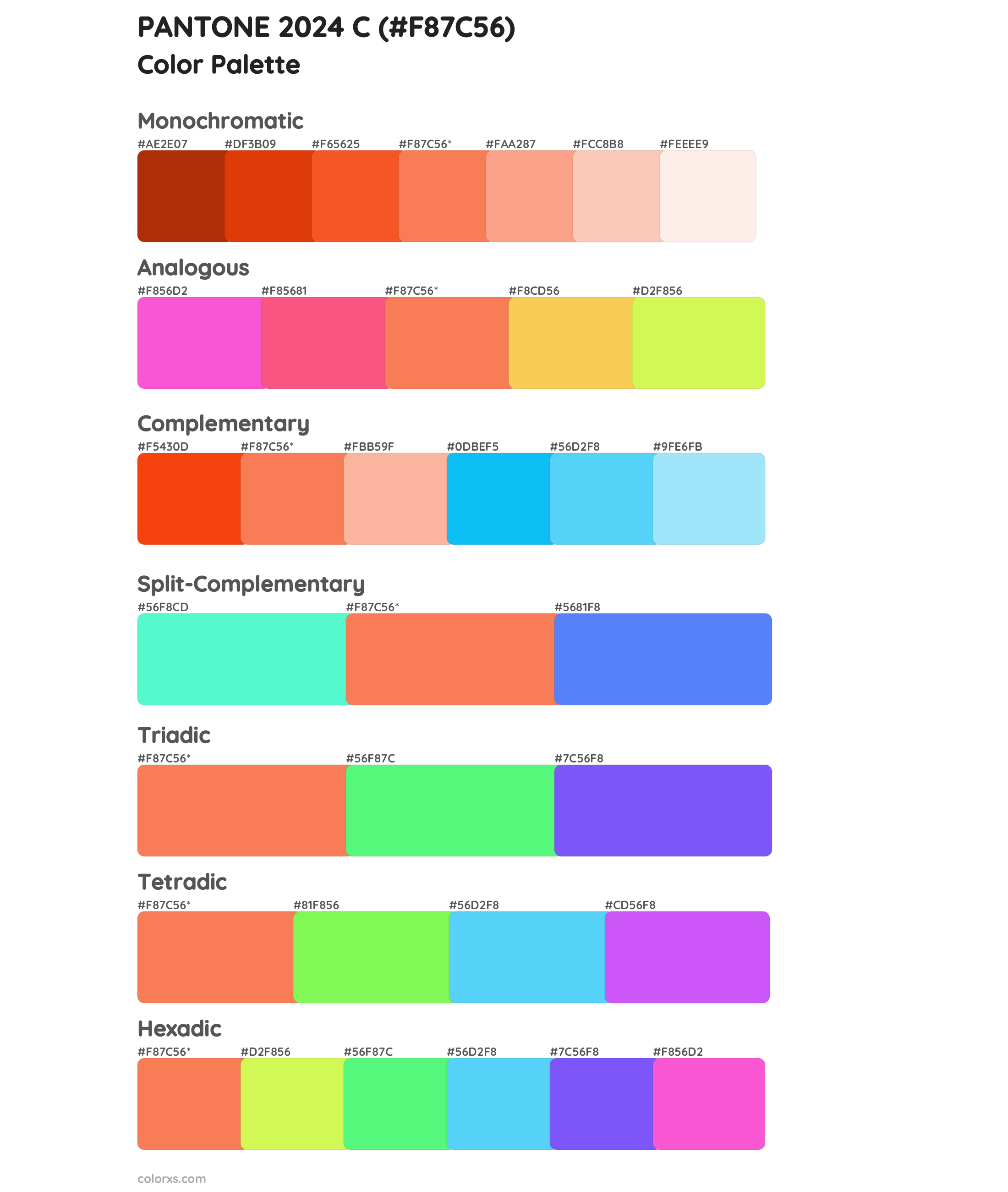 Pantone Color Palette 2024 Jandy Lindsey