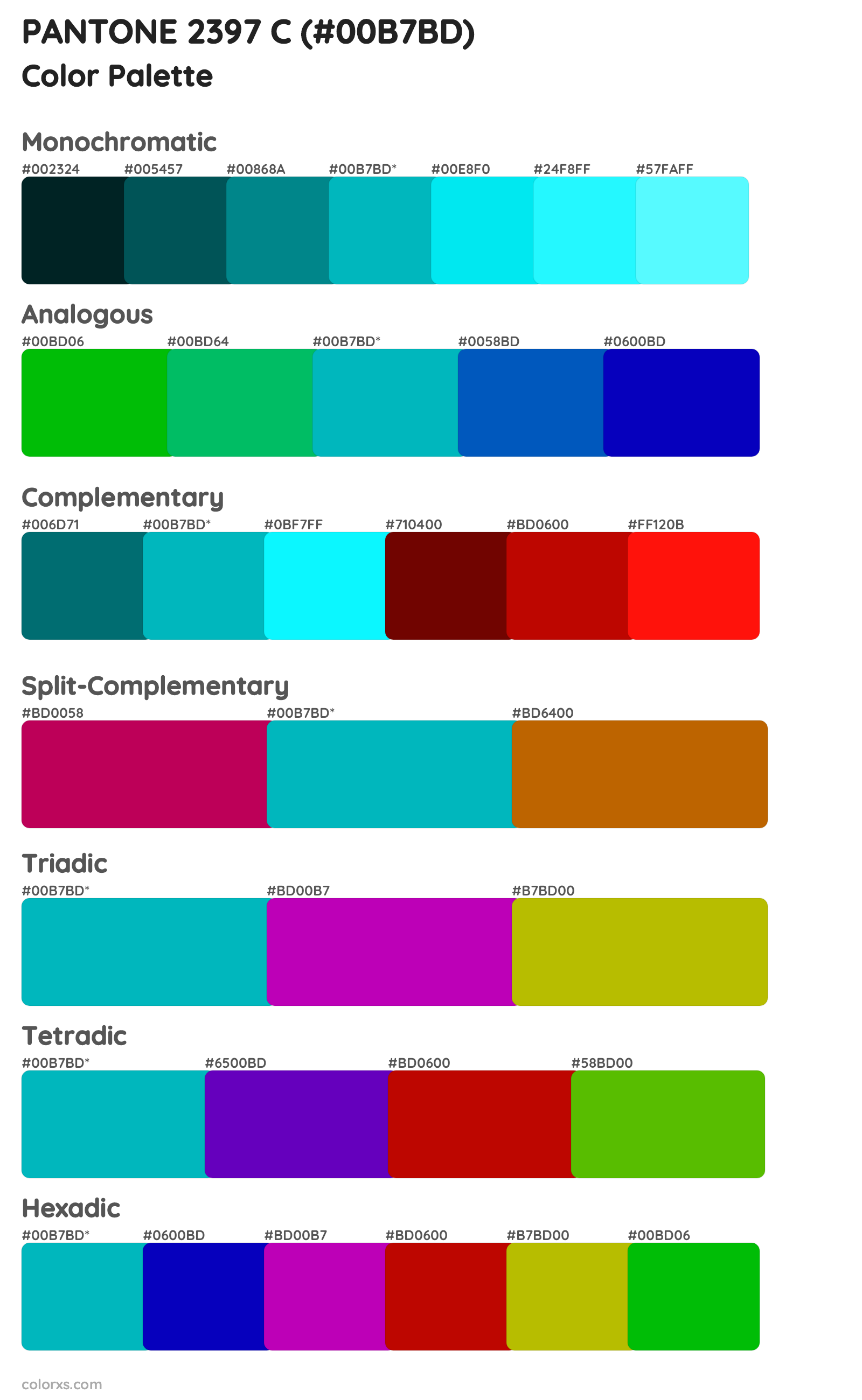 PANTONE 2397 C Color Scheme Palettes