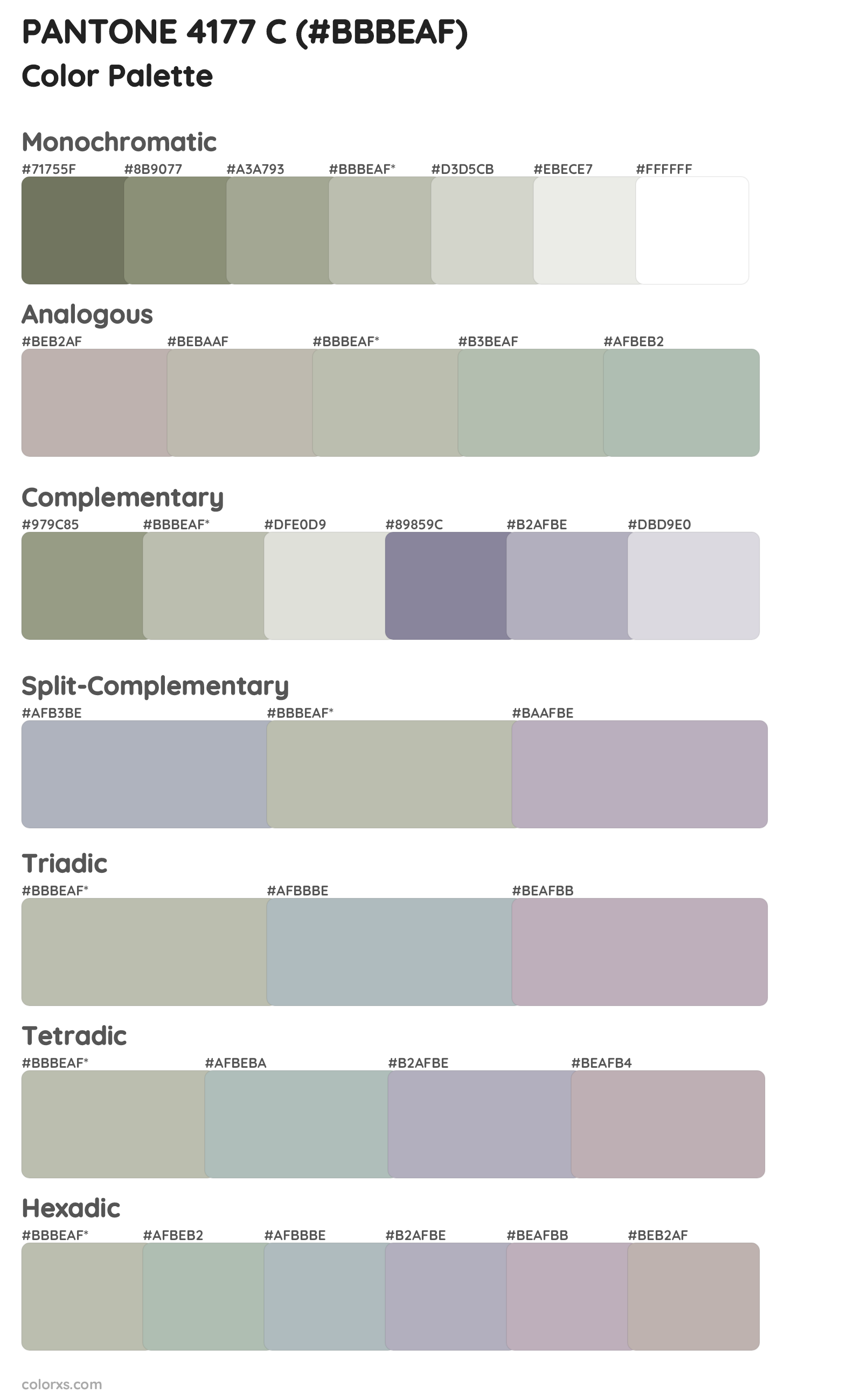 pantone-4177-c-color-palettes-and-color-scheme-combinations-colorxs