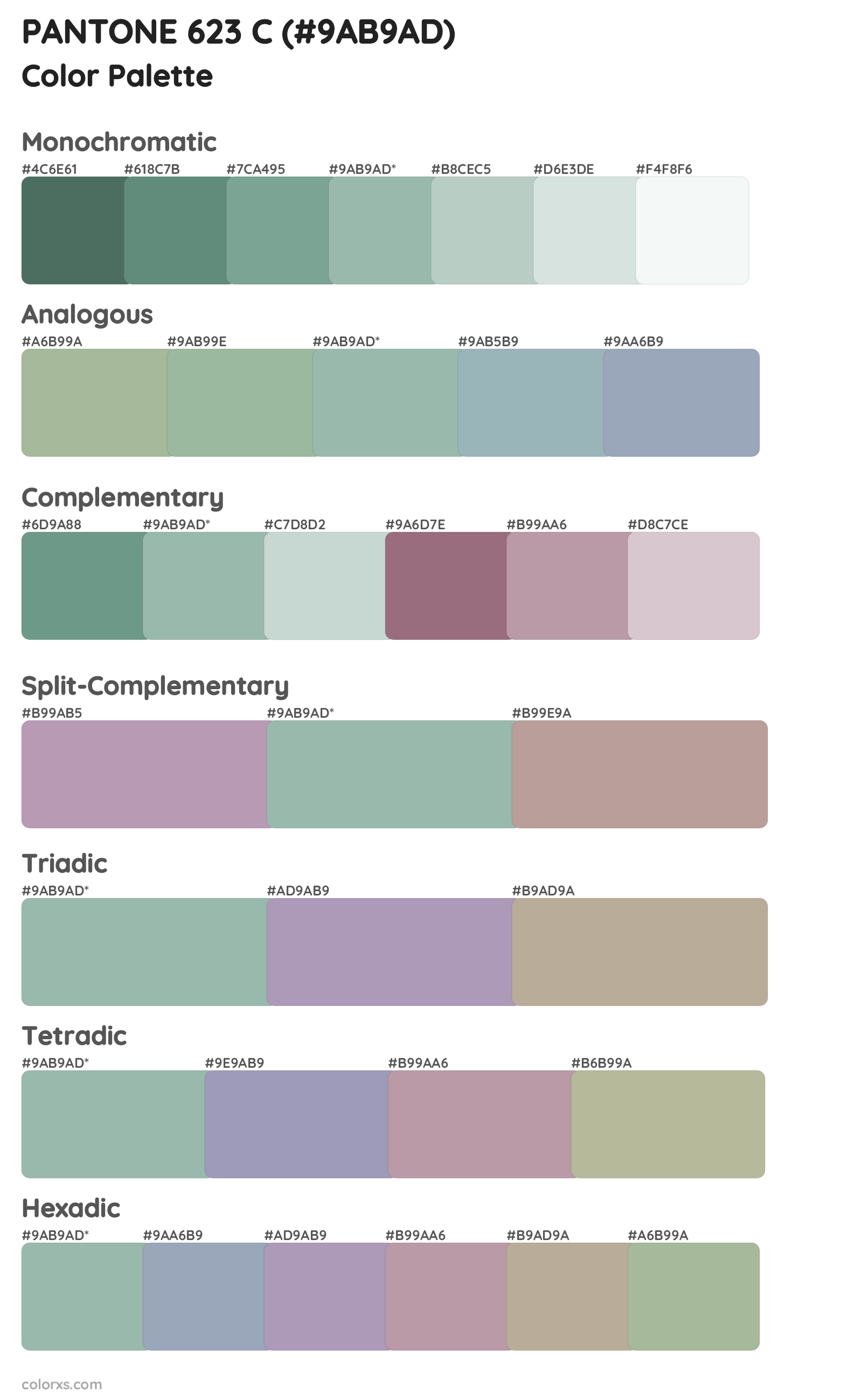 pantone-623-c-color-palettes-and-color-scheme-combinations-colorxs