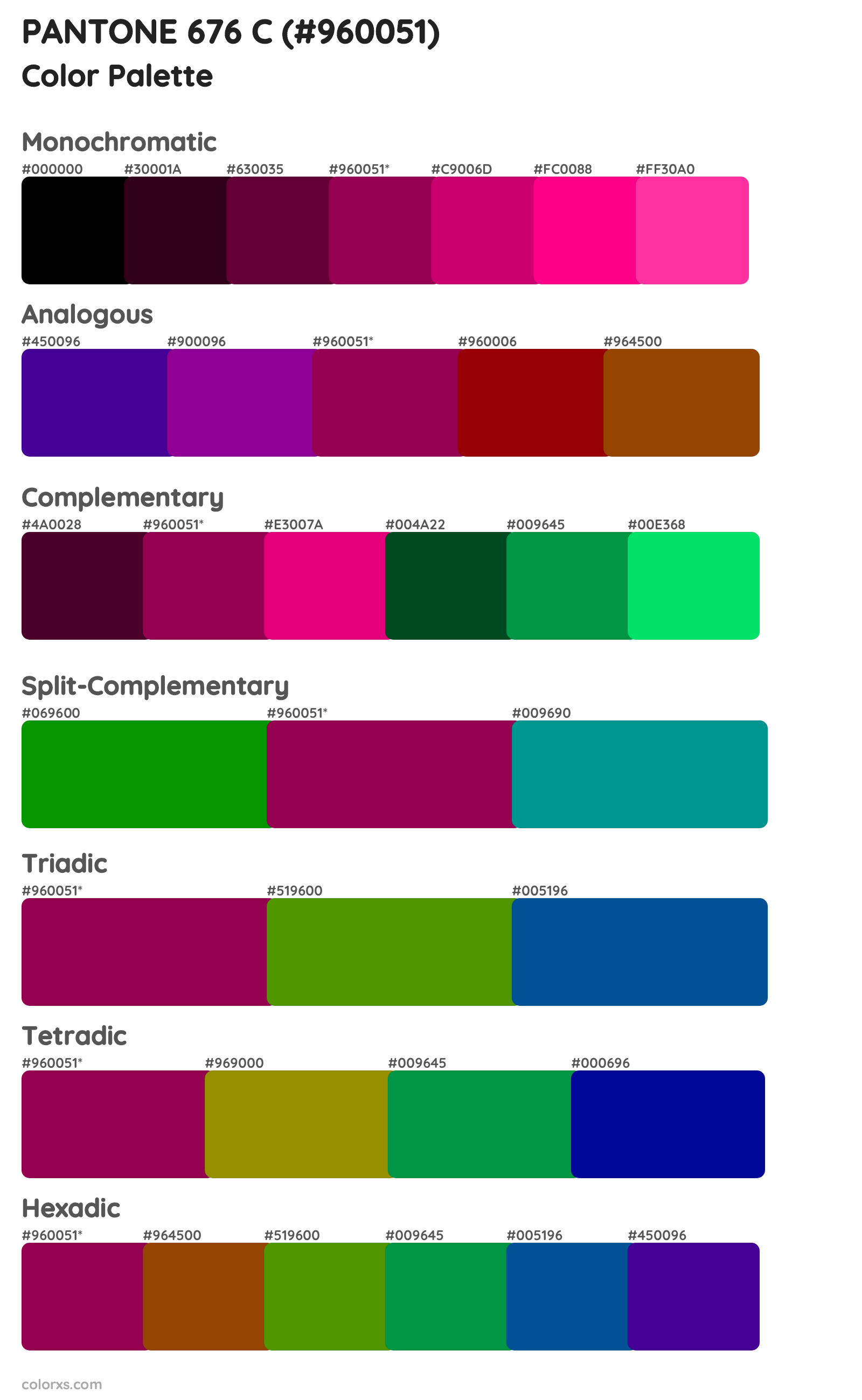 PANTONE 676 C Color Scheme Palettes
