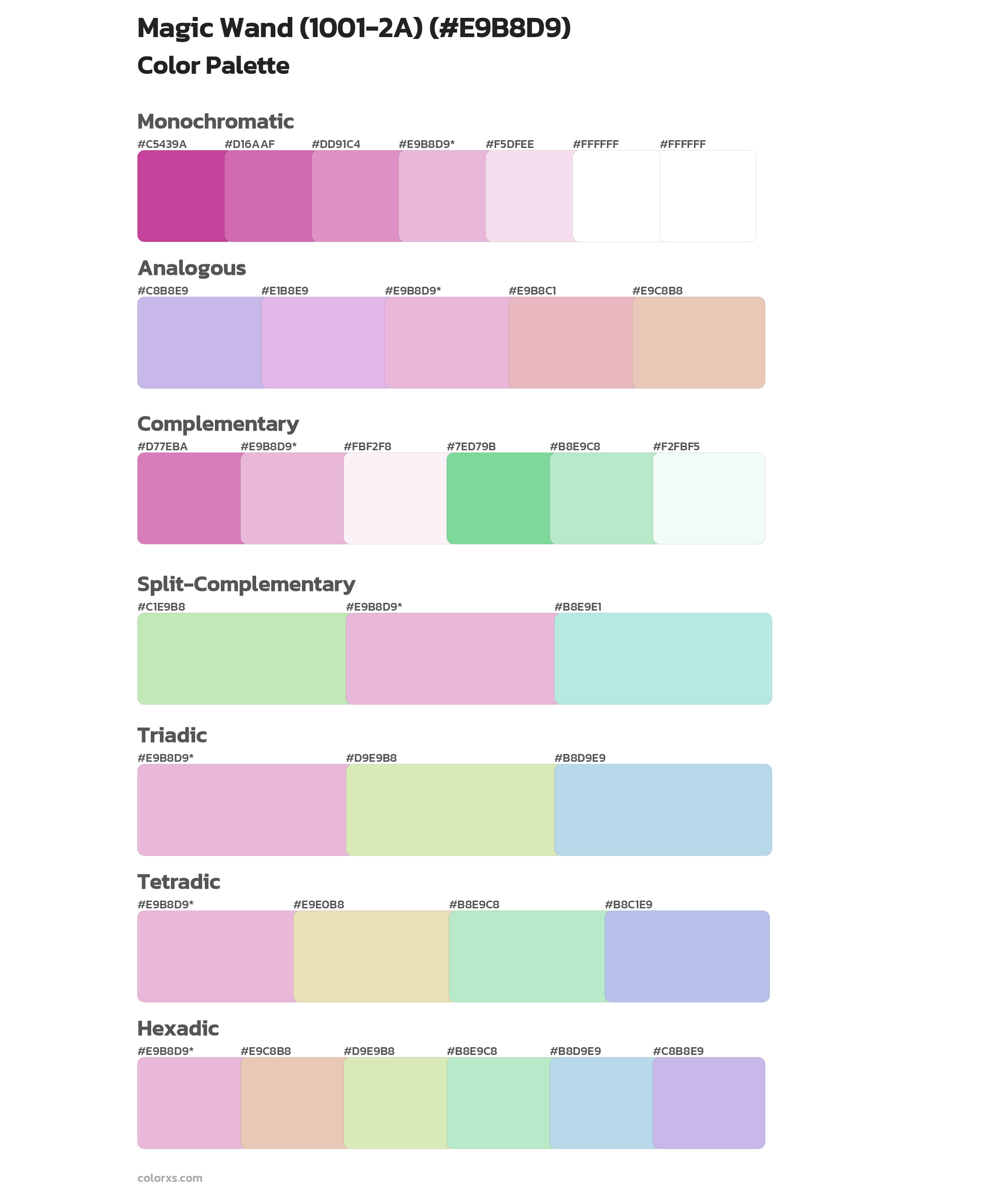 Valspar Magic Wand (1001-2A) Paint coordinating colors and palettes ...