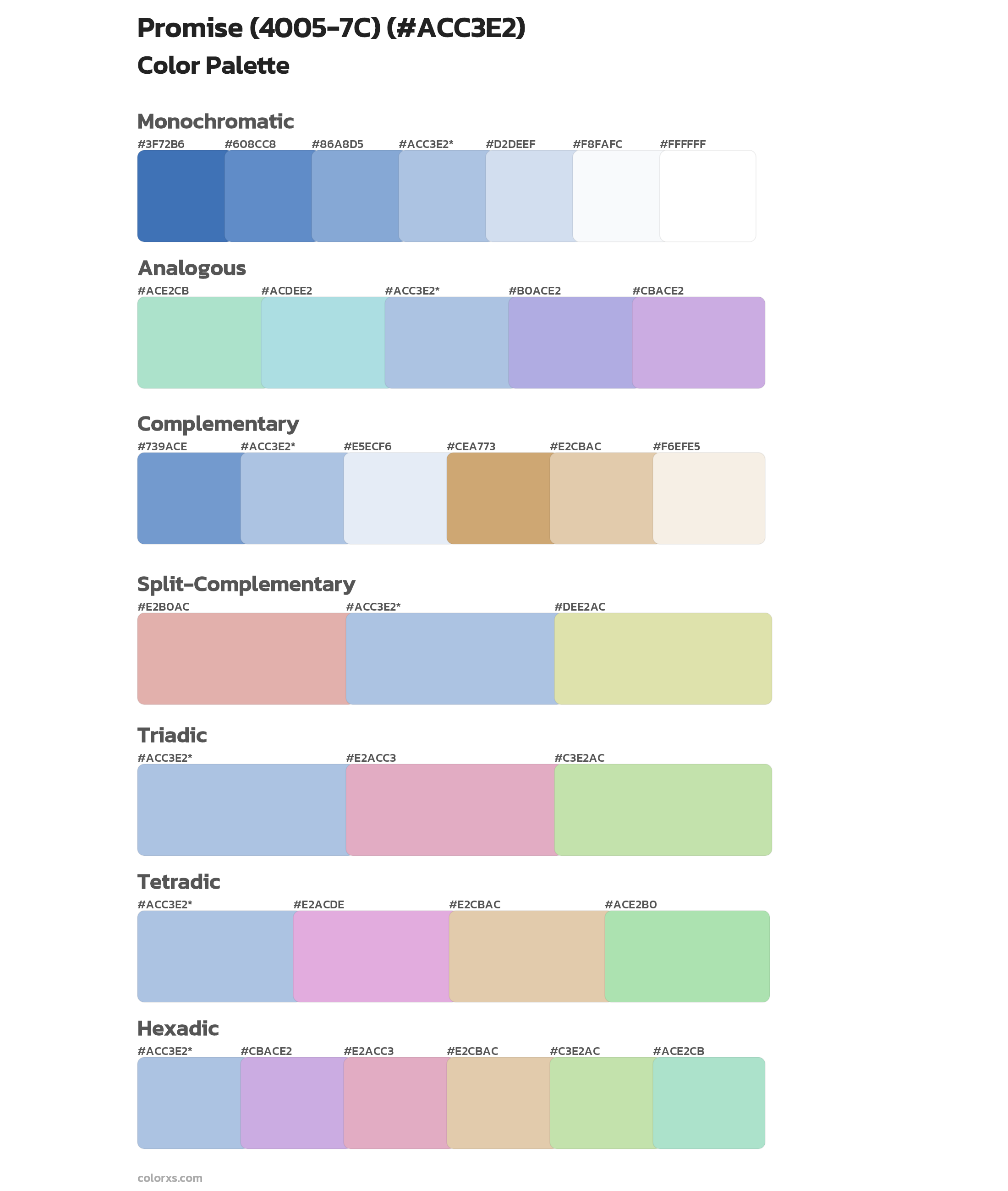 Valspar Promise (4005-7C) Paint coordinating colors and palettes ...