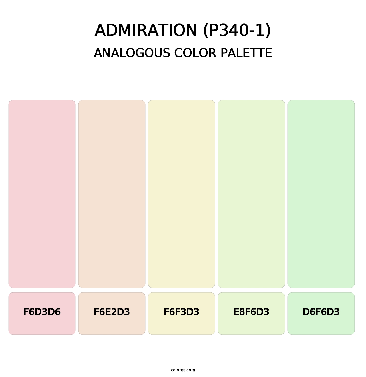 Admiration (P340-1) - Analogous Color Palette