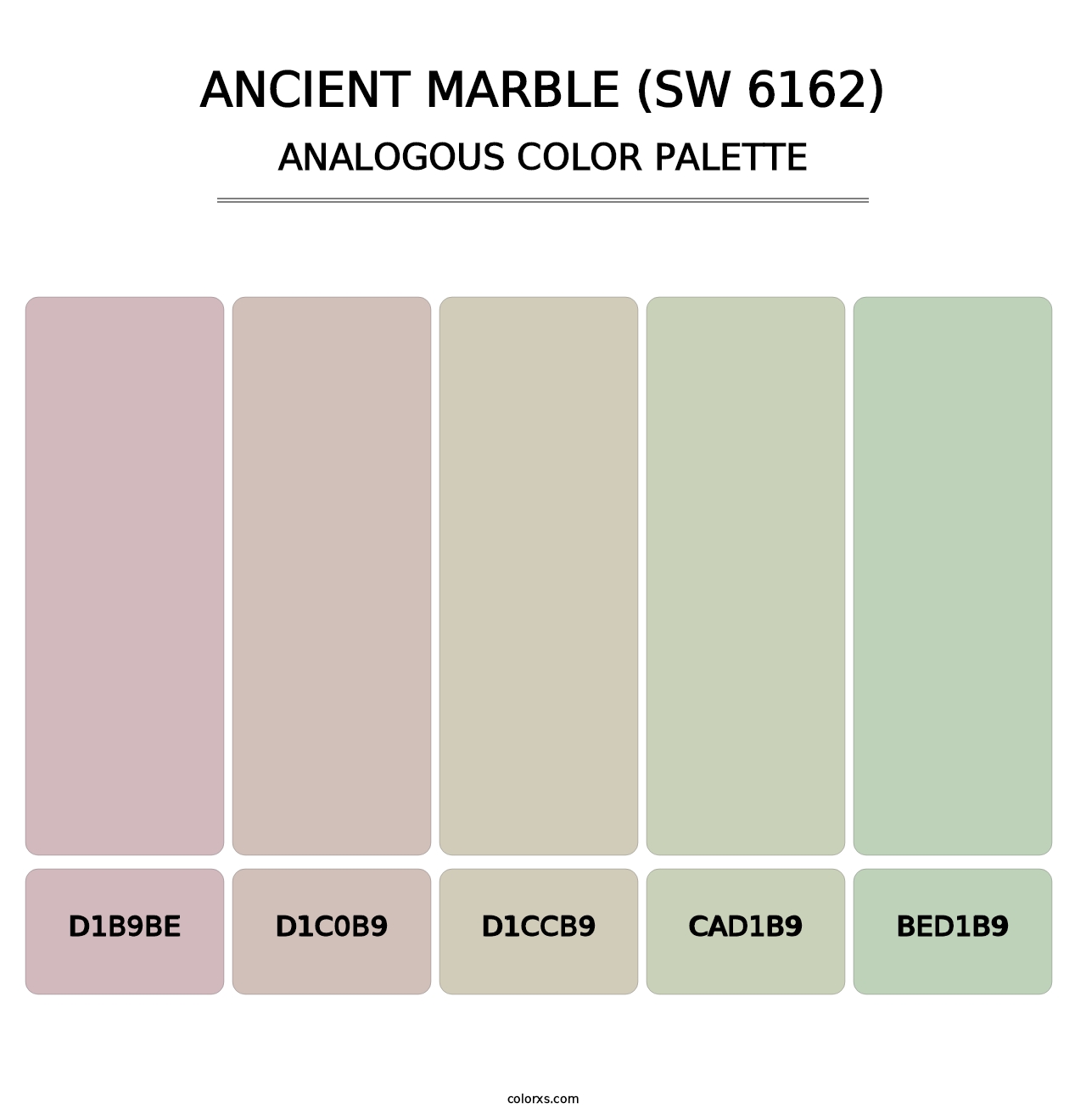 Ancient Marble (SW 6162) - Analogous Color Palette