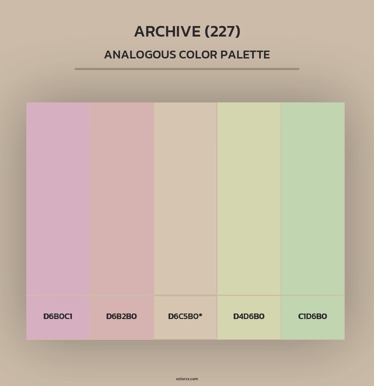 Archive (227) - Analogous Color Palette