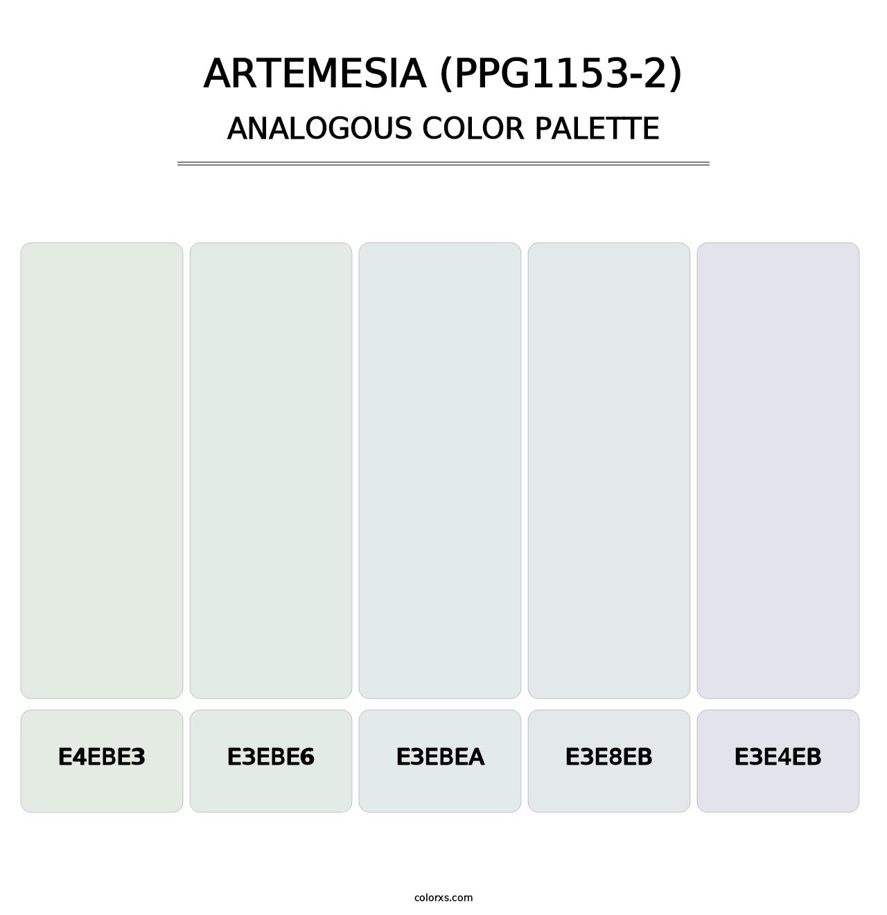 Artemesia (PPG1153-2) - Analogous Color Palette