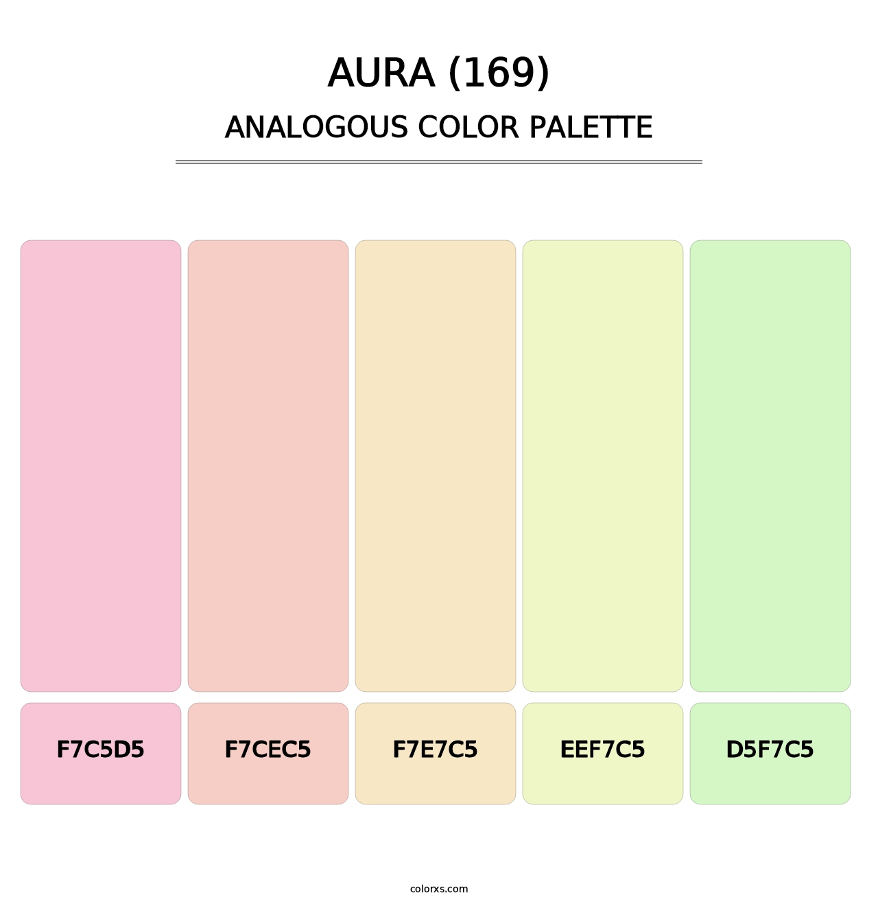 Aura (169) - Analogous Color Palette