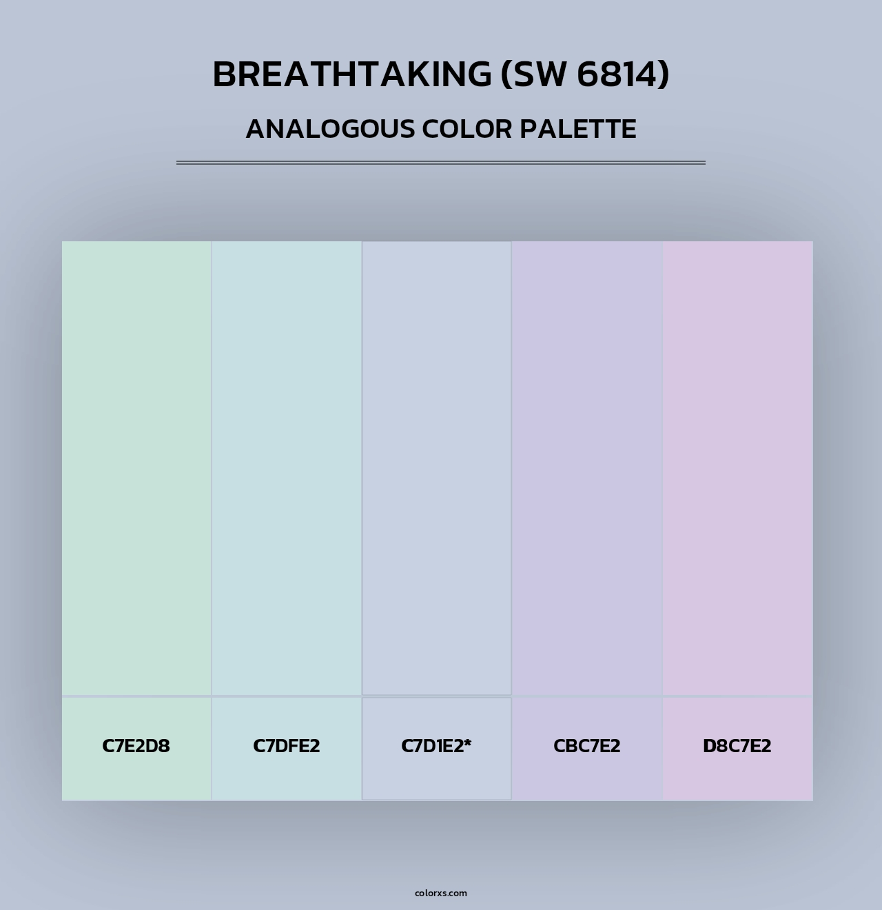 Breathtaking (SW 6814) - Analogous Color Palette