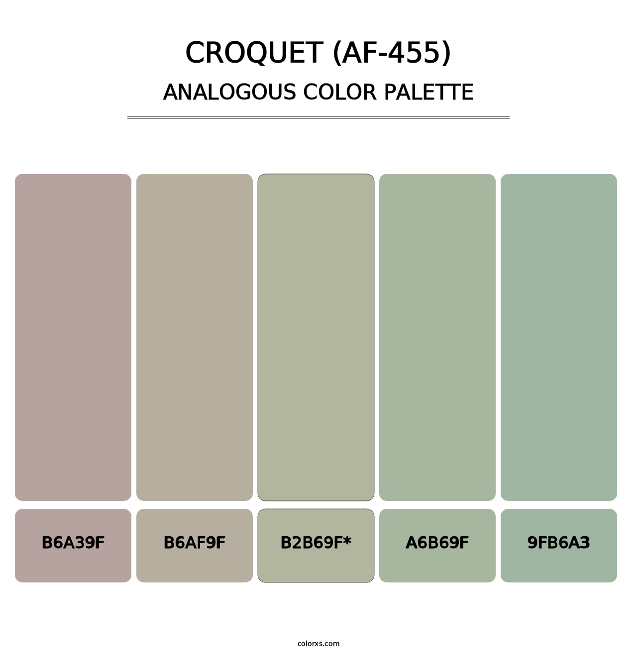 Croquet (AF-455) - Analogous Color Palette