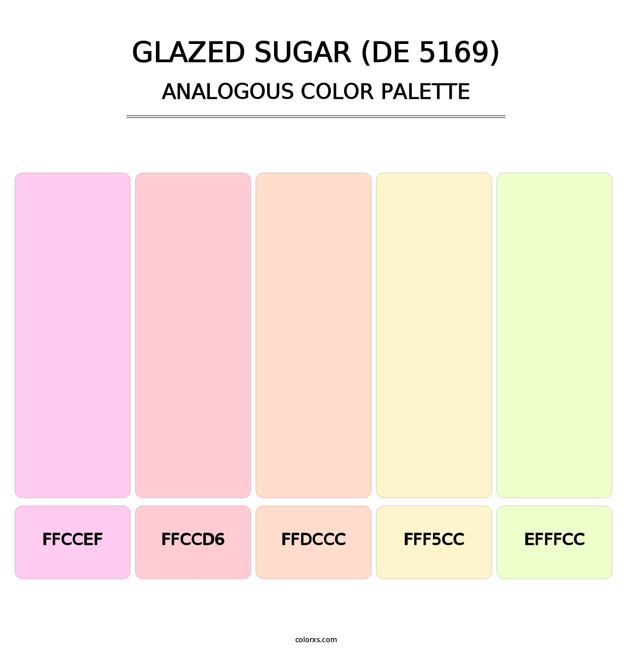 Glazed Sugar (DE 5169) - Analogous Color Palette
