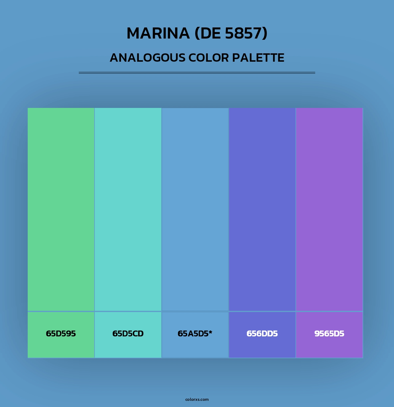 Marina (DE 5857) - Analogous Color Palette