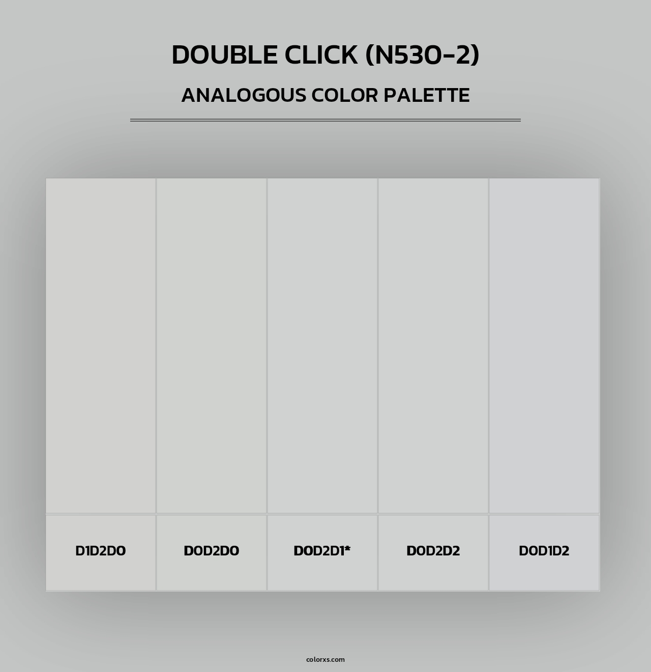 Double Click (N530-2) - Analogous Color Palette