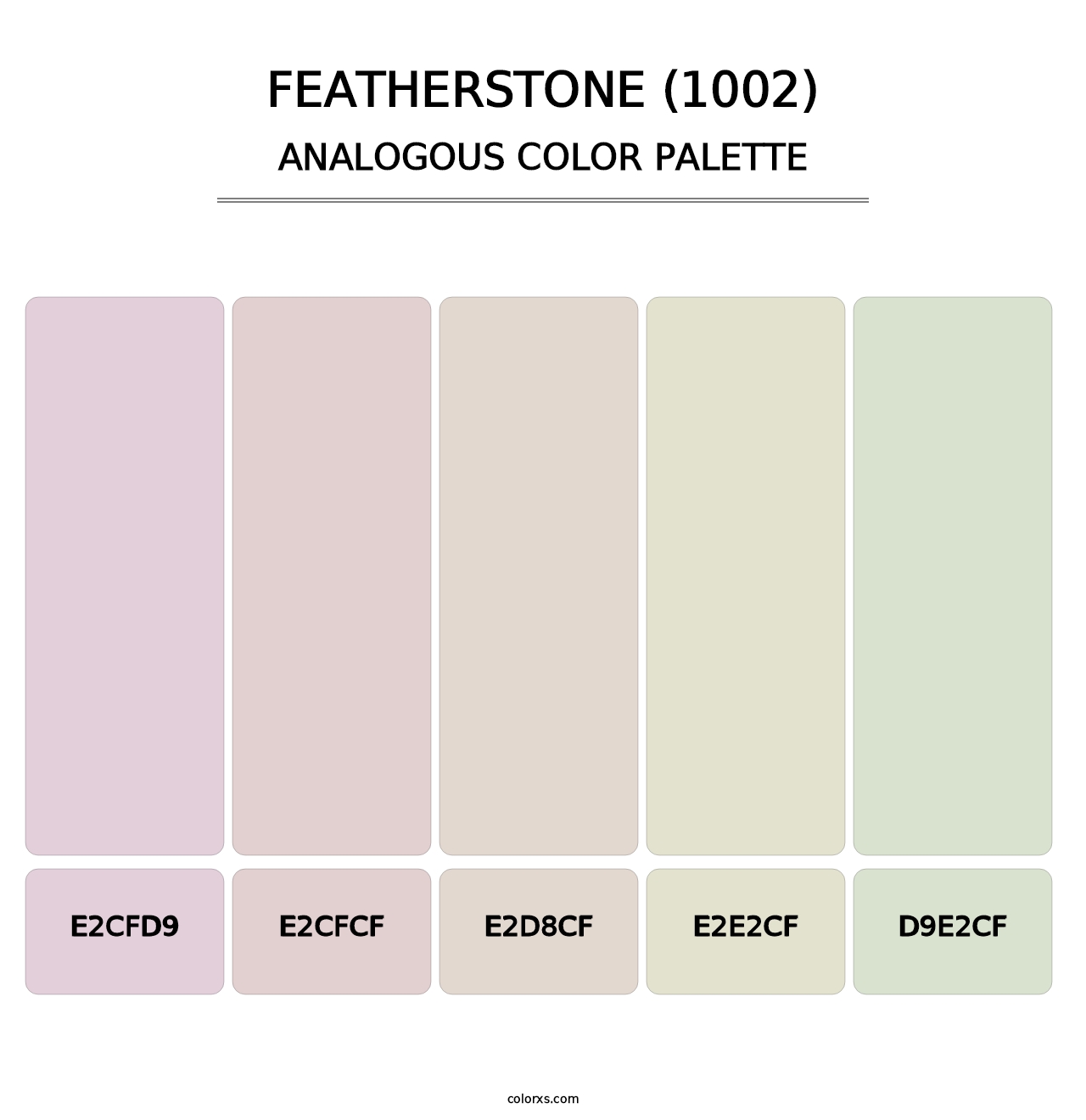 Featherstone (1002) - Analogous Color Palette