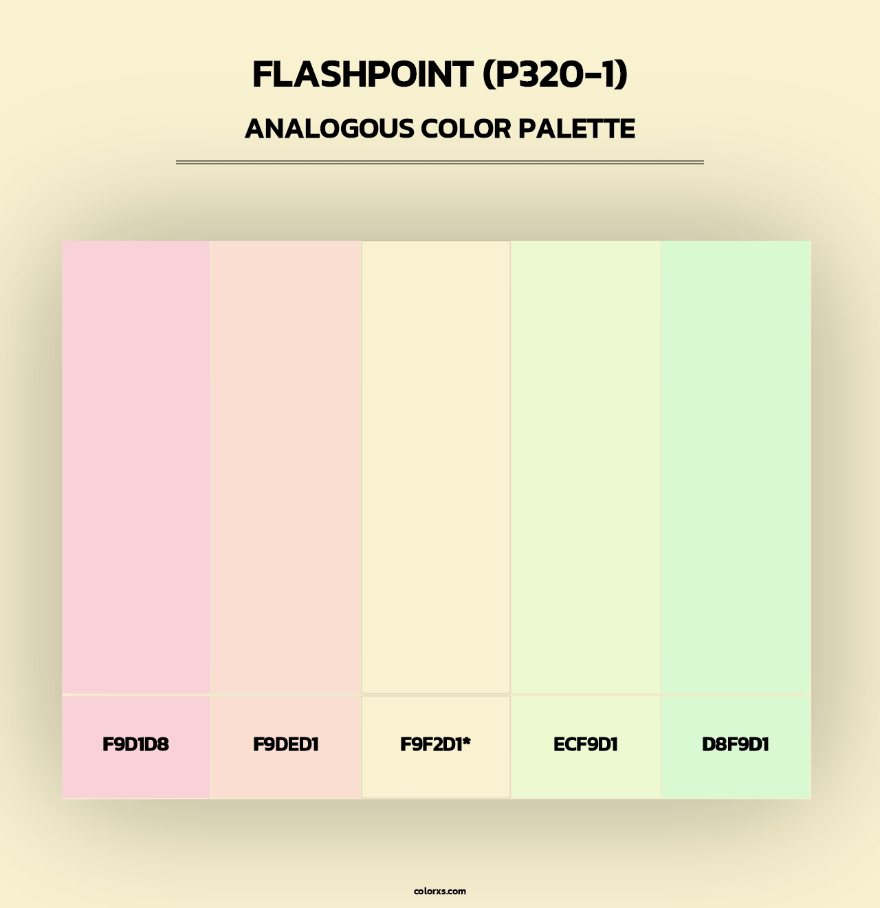 Flashpoint (P320-1) - Analogous Color Palette