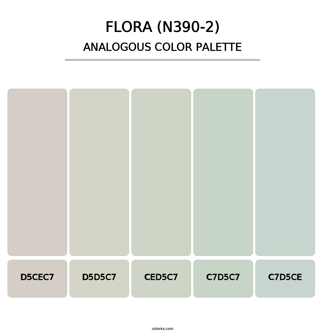 Flora (N390-2) - Analogous Color Palette