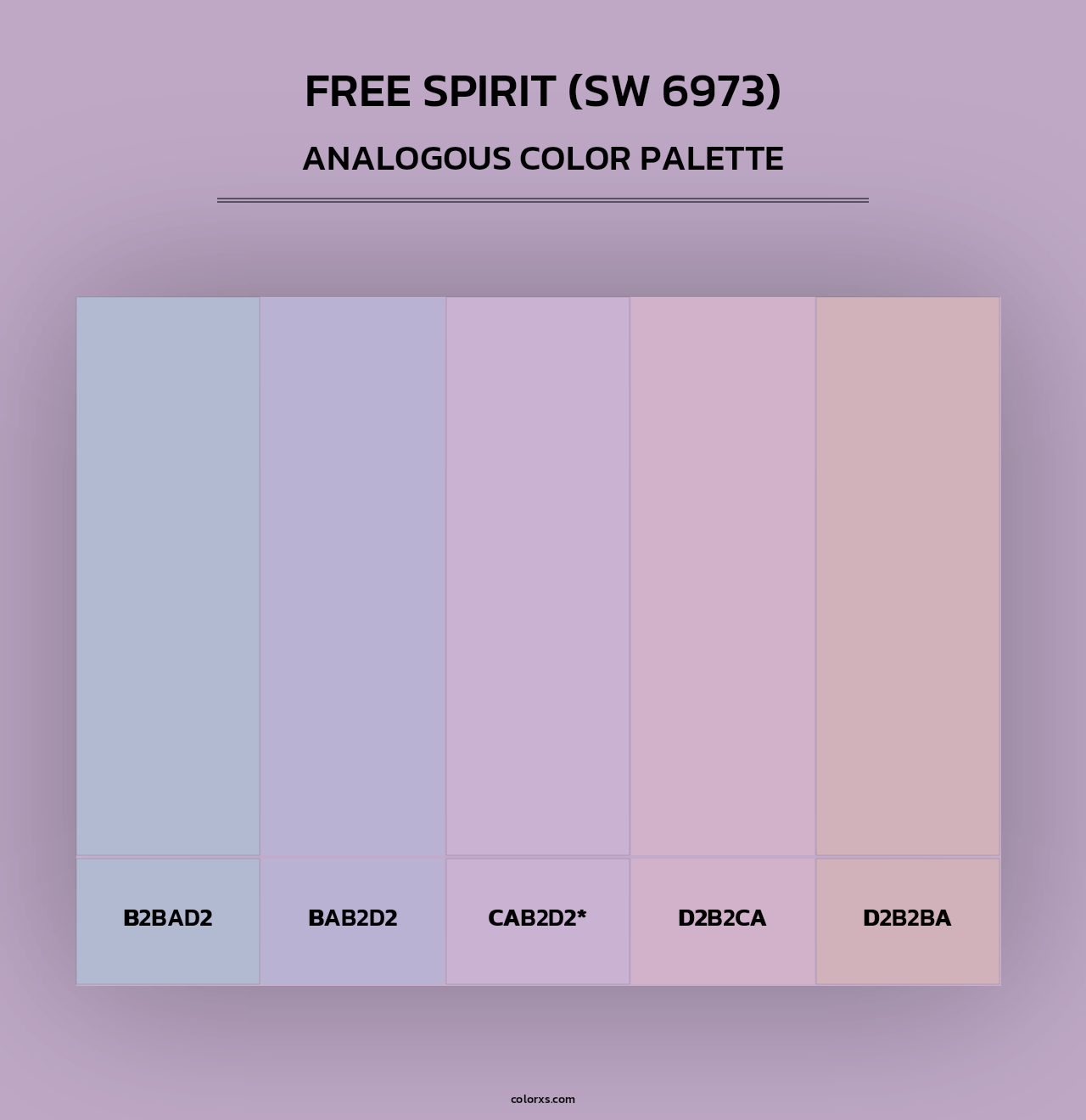 Free Spirit (SW 6973) - Analogous Color Palette