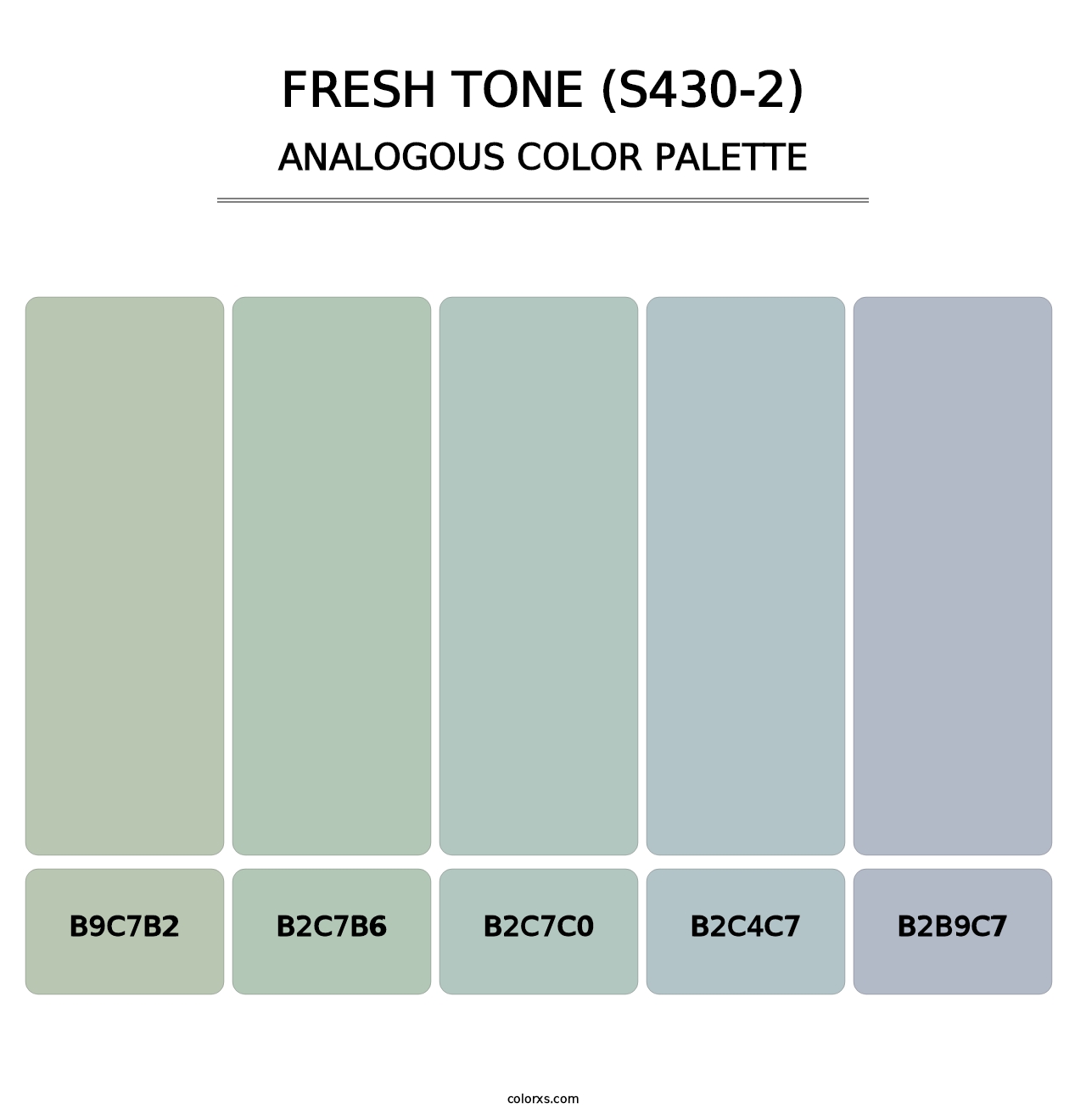Fresh Tone (S430-2) - Analogous Color Palette