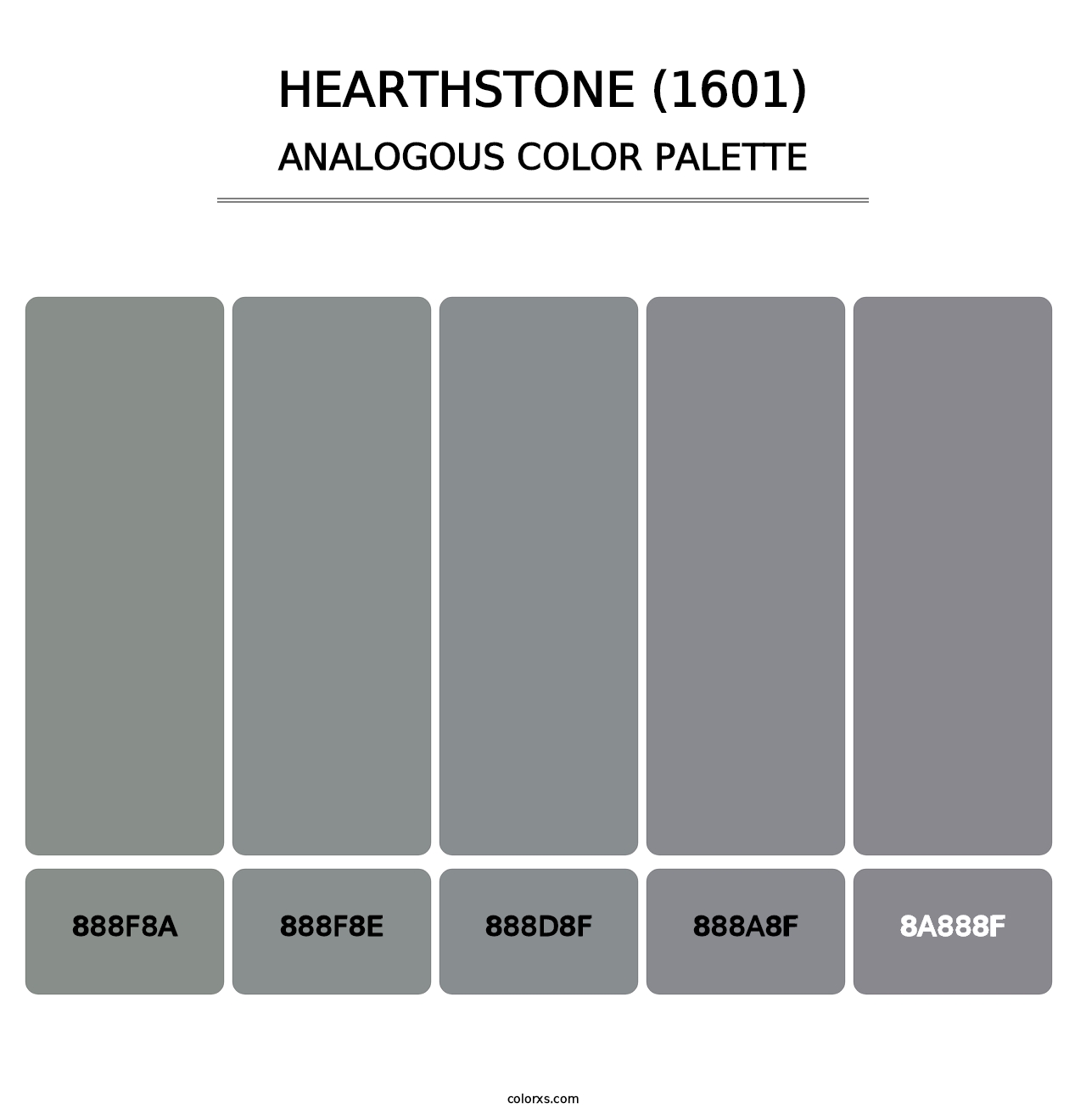 Hearthstone (1601) - Analogous Color Palette