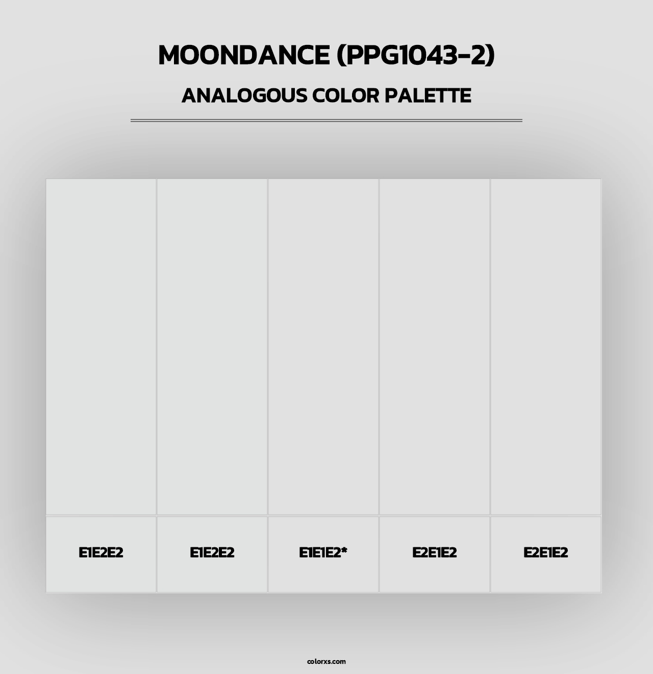 Moondance (PPG1043-2) - Analogous Color Palette