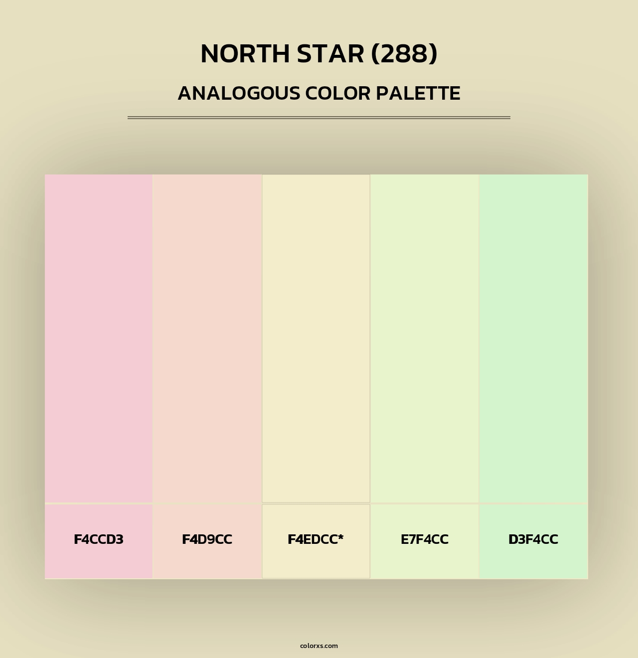 North Star (288) - Analogous Color Palette