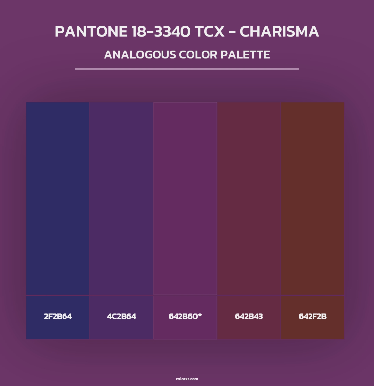 PANTONE 18-3340 TCX - Charisma - Analogous Color Palette