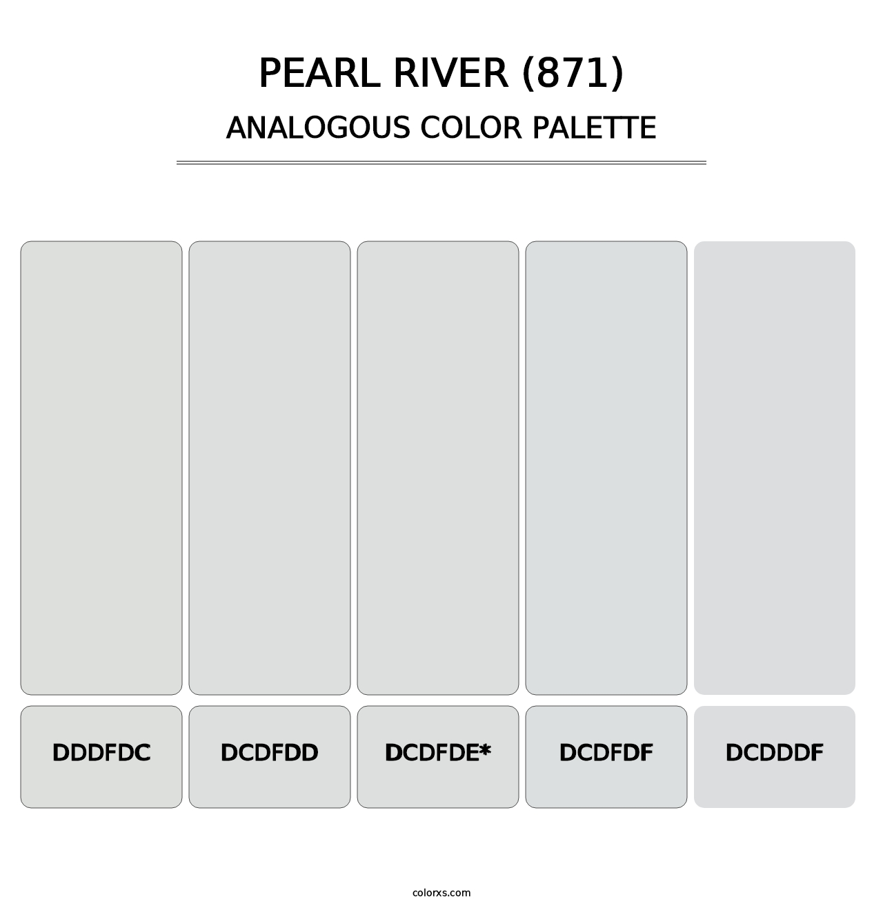 Pearl River (871) - Analogous Color Palette