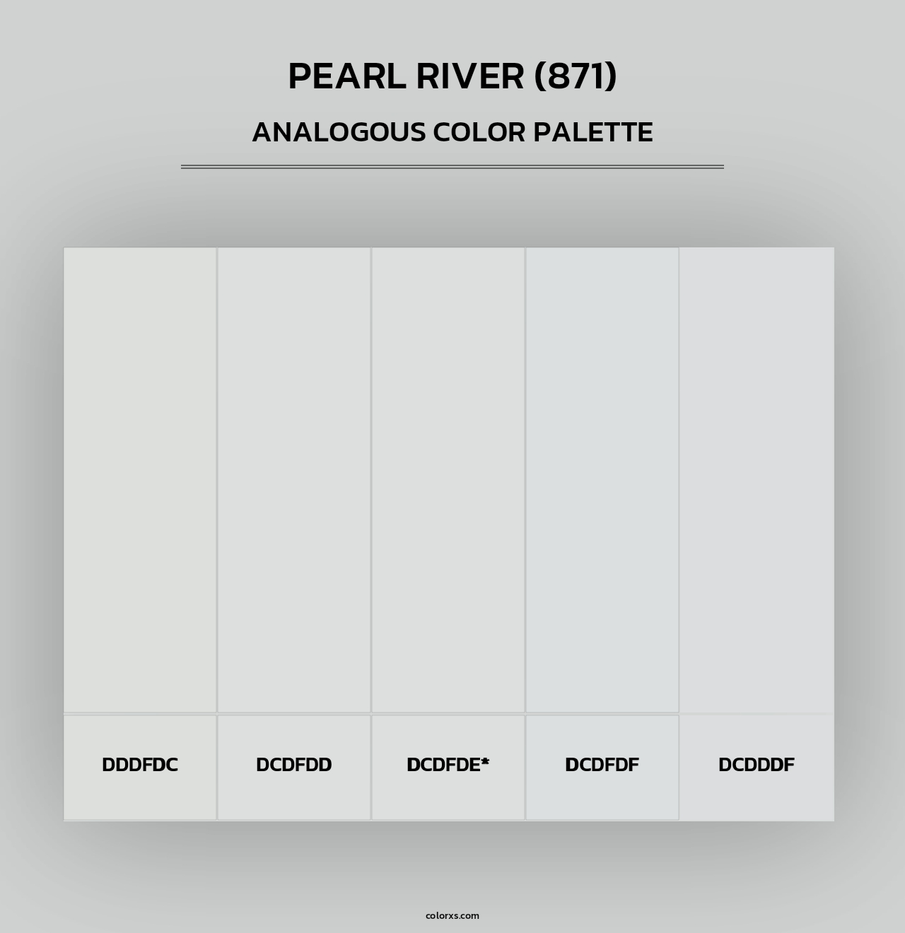 Pearl River (871) - Analogous Color Palette