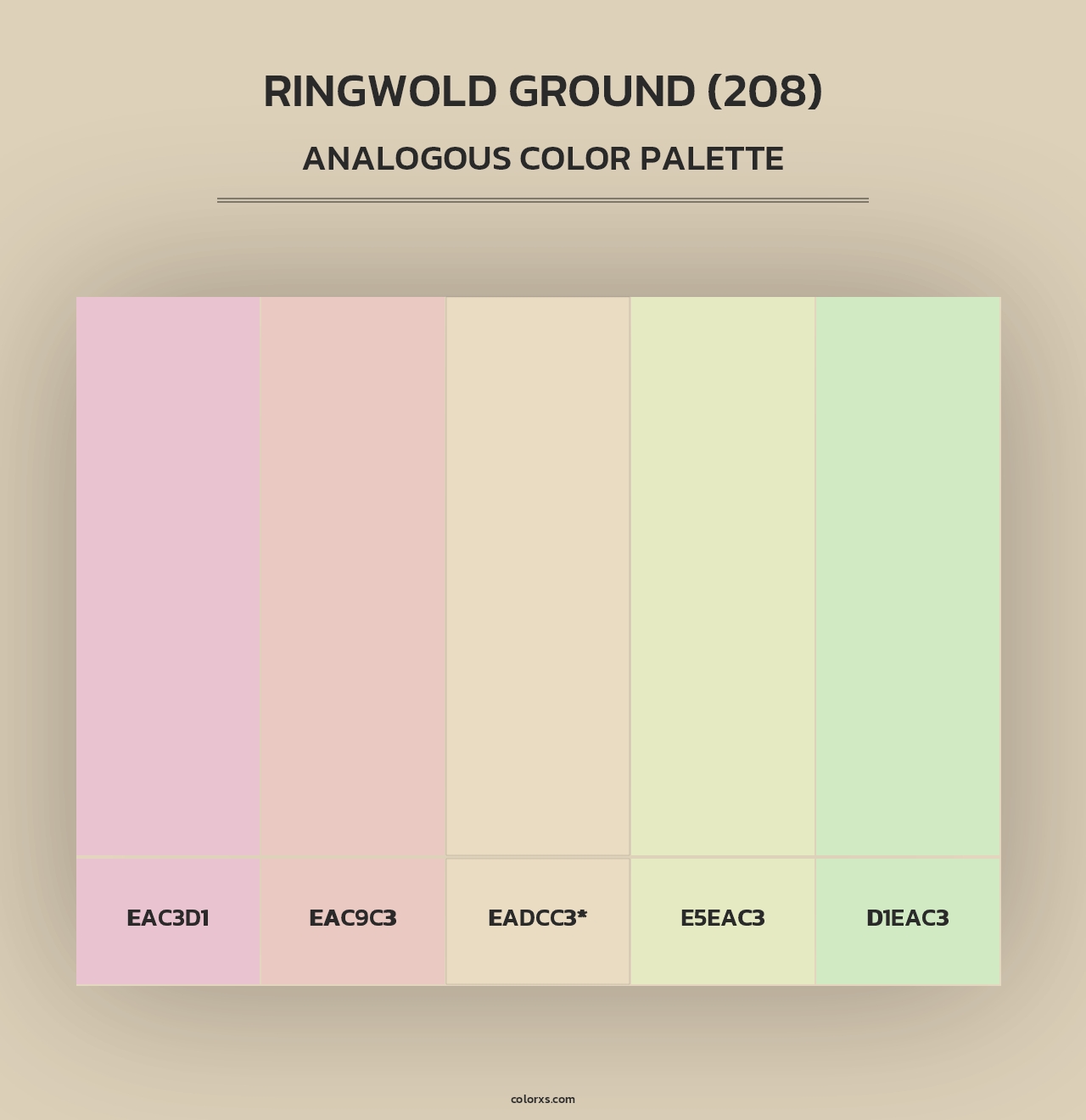 Ringwold Ground (208) - Analogous Color Palette