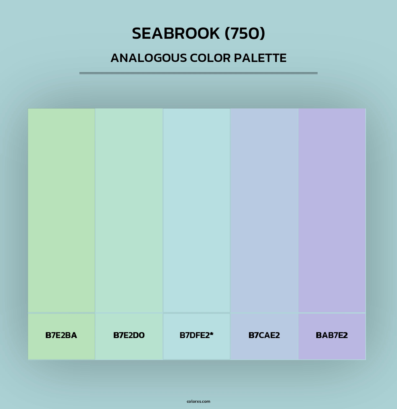 Seabrook (750) - Analogous Color Palette