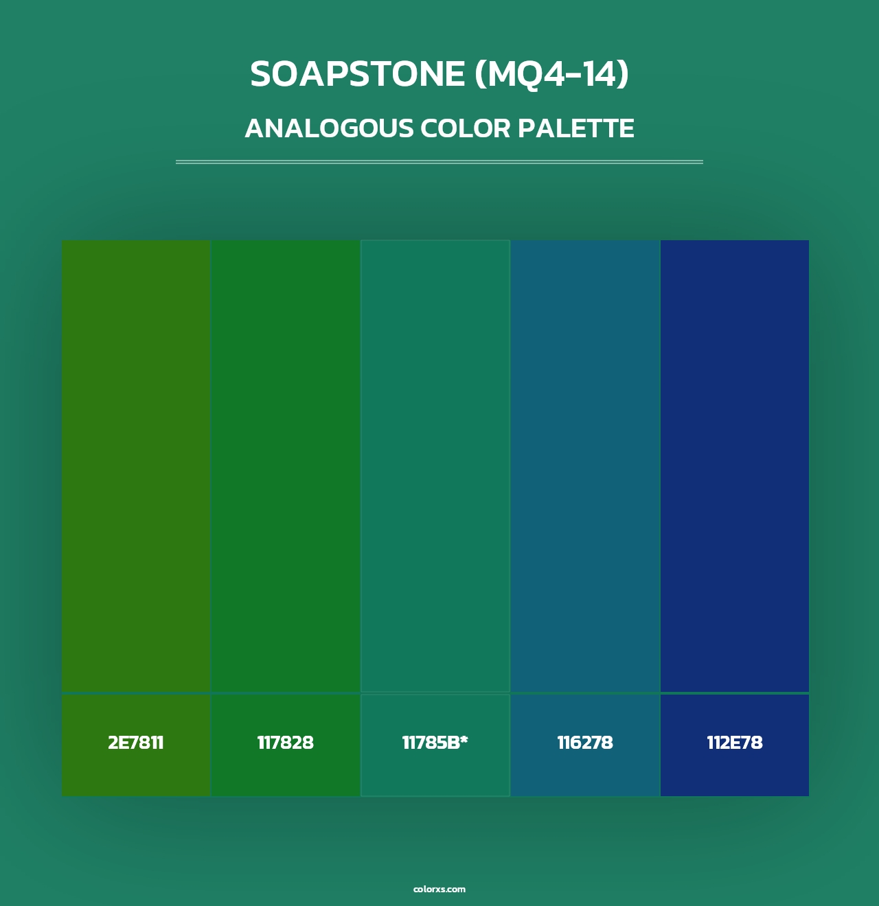 Soapstone (MQ4-14) - Analogous Color Palette