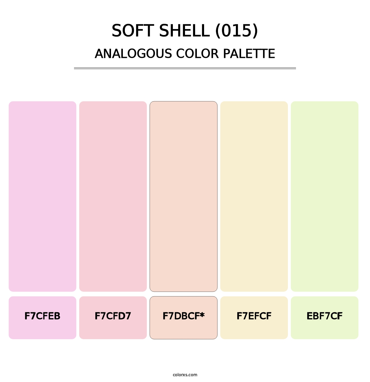 Soft Shell (015) - Analogous Color Palette