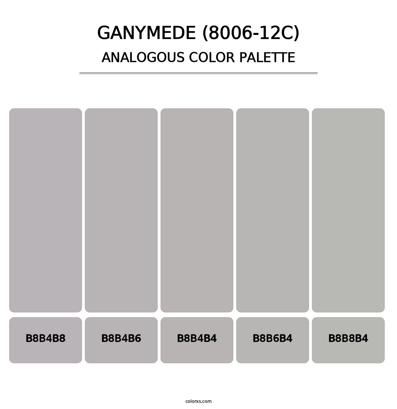 Ganymede (8006-12C) - Analogous Color Palette