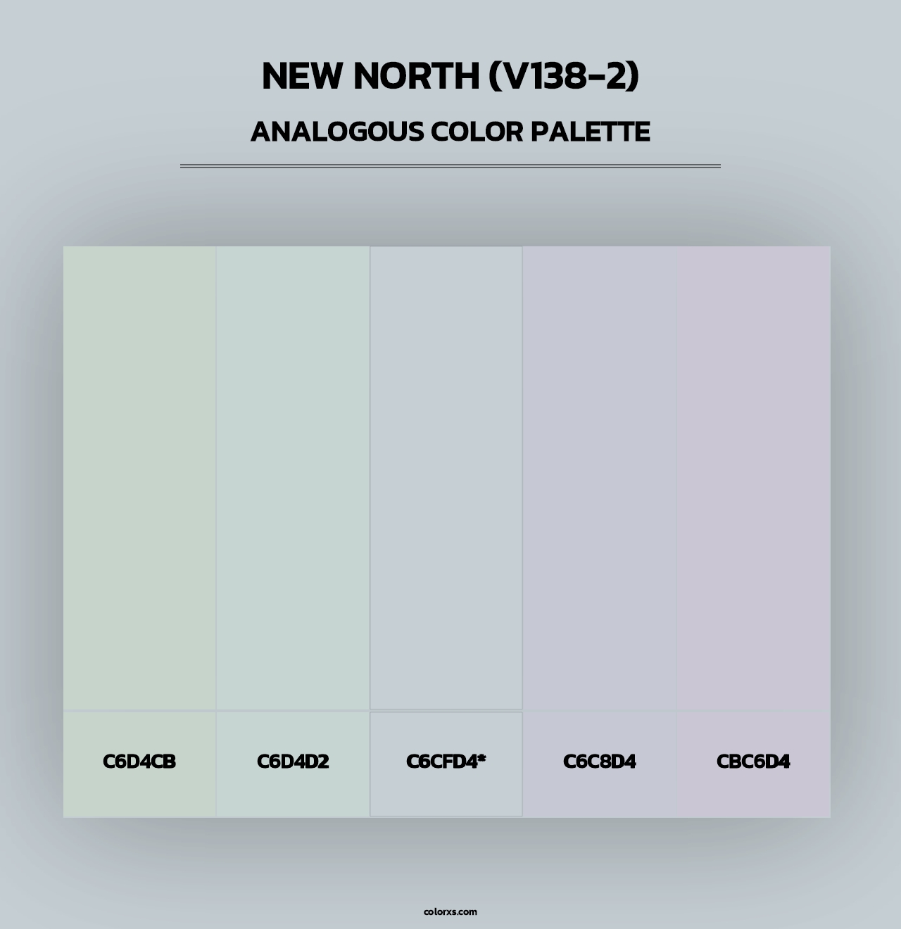 New North (V138-2) - Analogous Color Palette