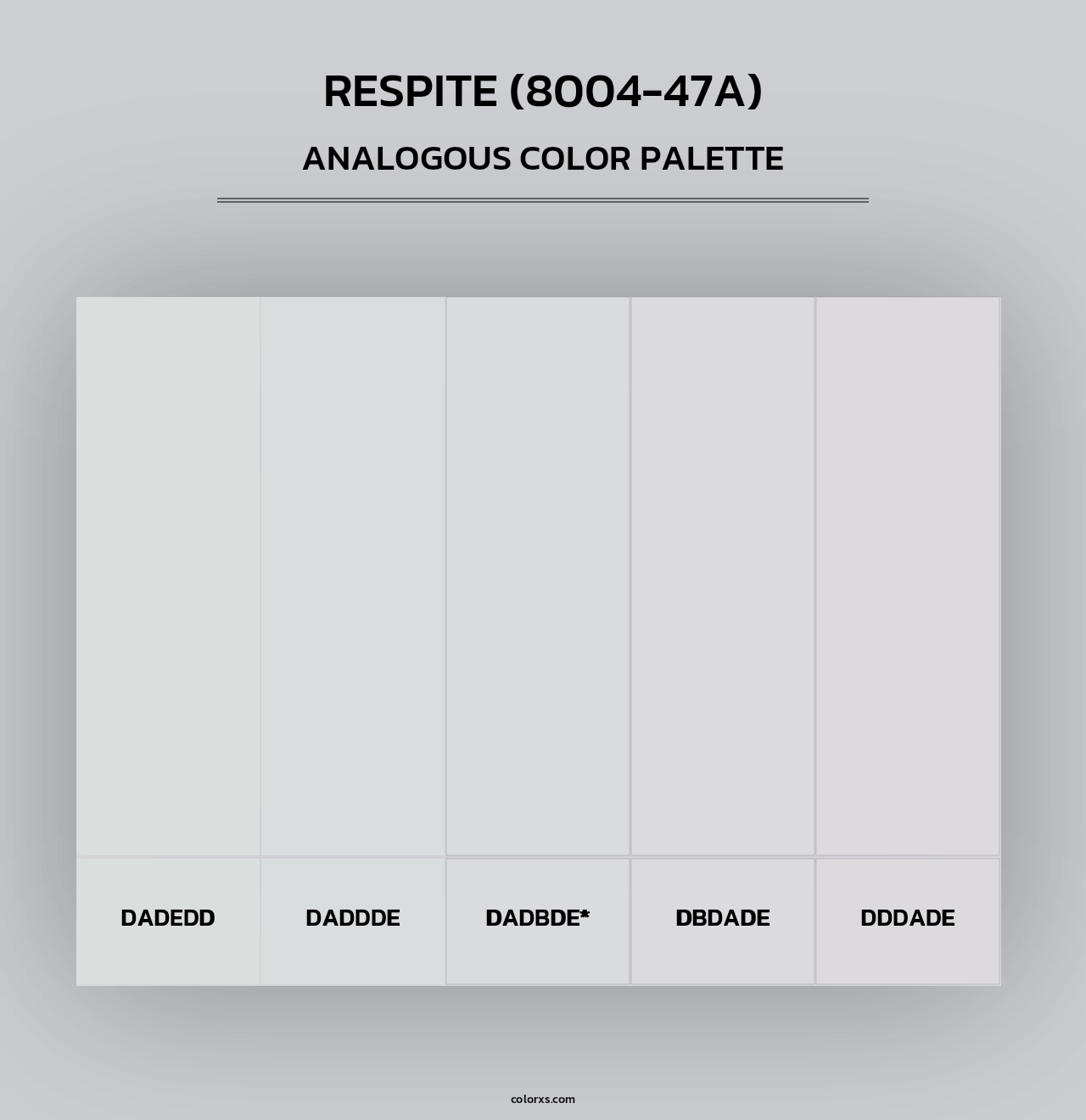Respite (8004-47A) - Analogous Color Palette