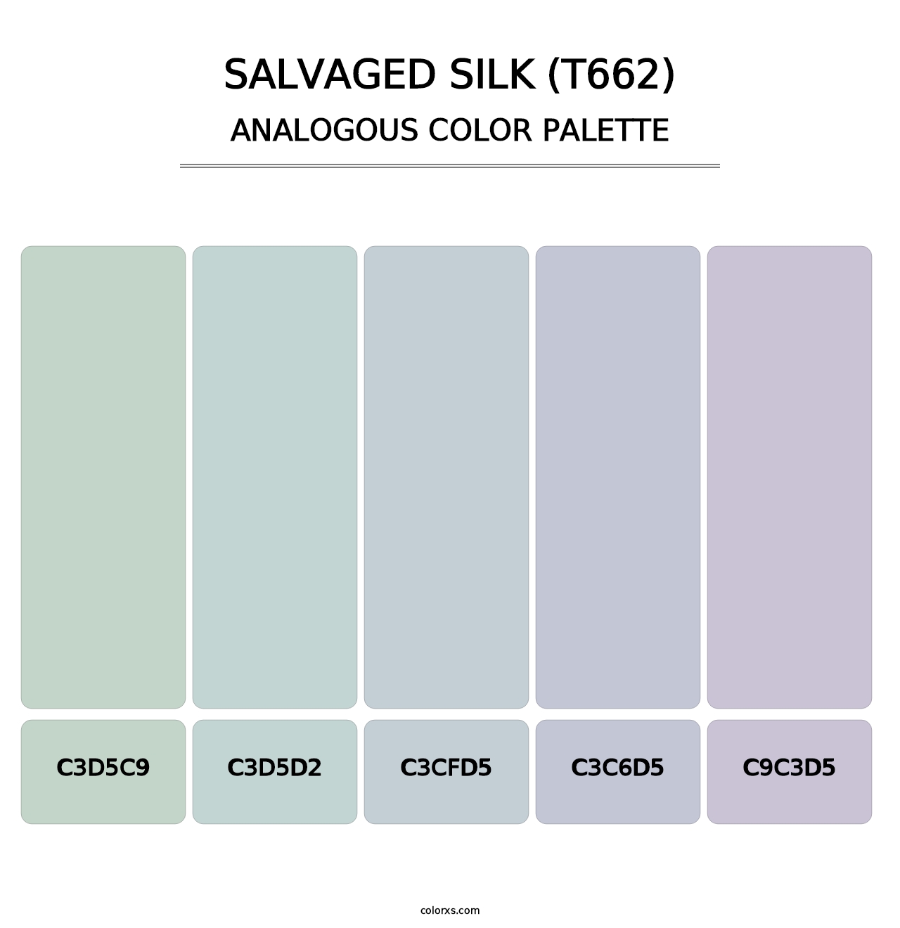 Salvaged Silk (T662) - Analogous Color Palette