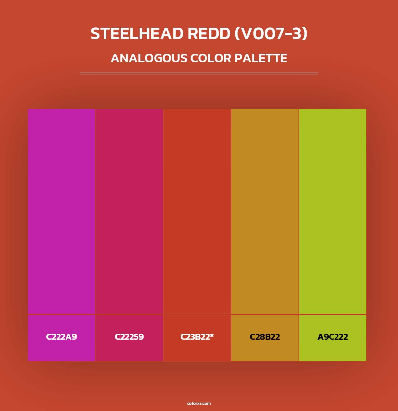 Steelhead Redd (V007-3) - Analogous Color Palette
