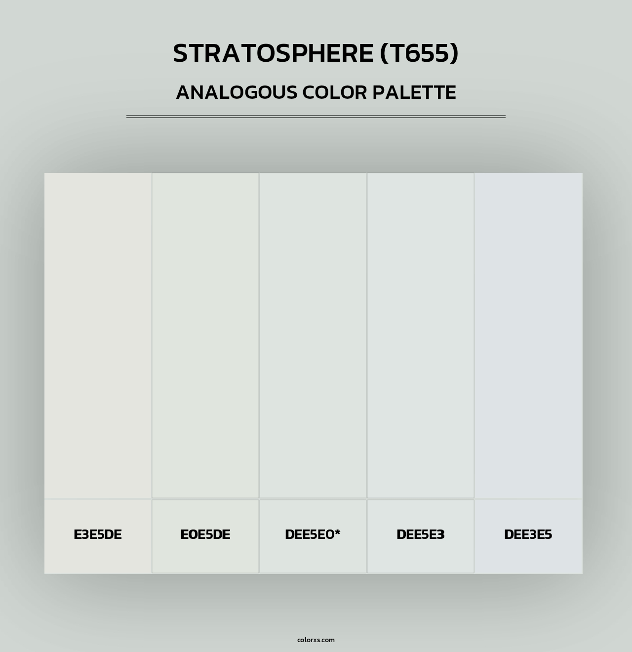 Stratosphere (T655) - Analogous Color Palette
