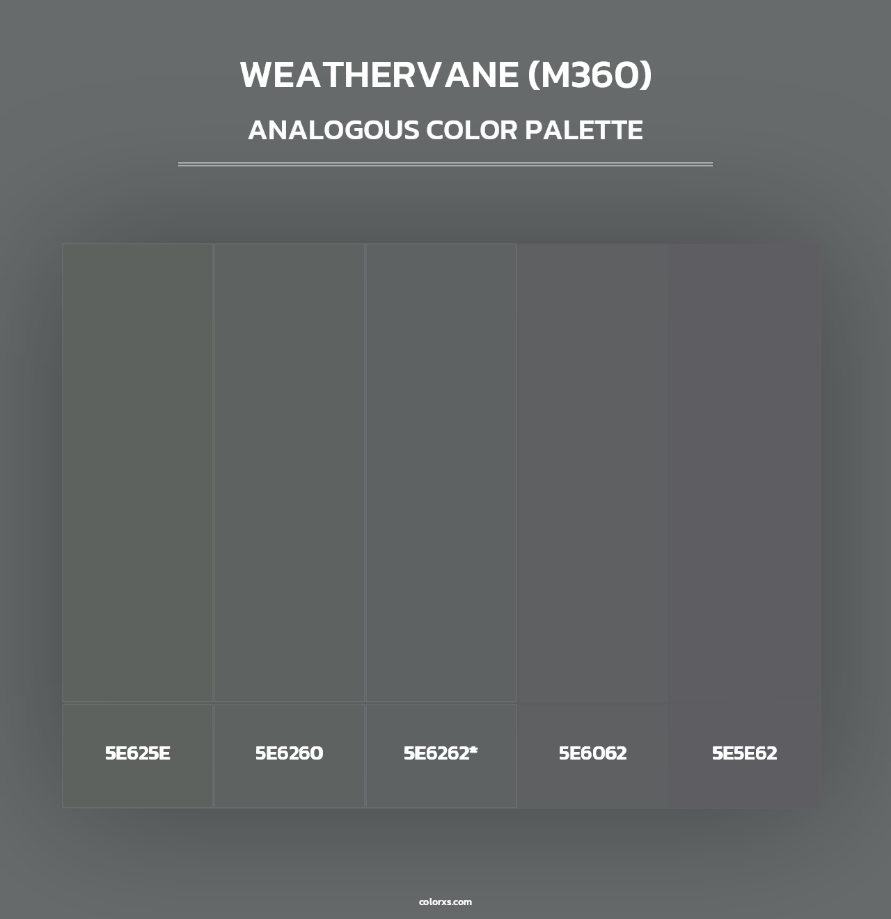 Weathervane (M360) - Analogous Color Palette
