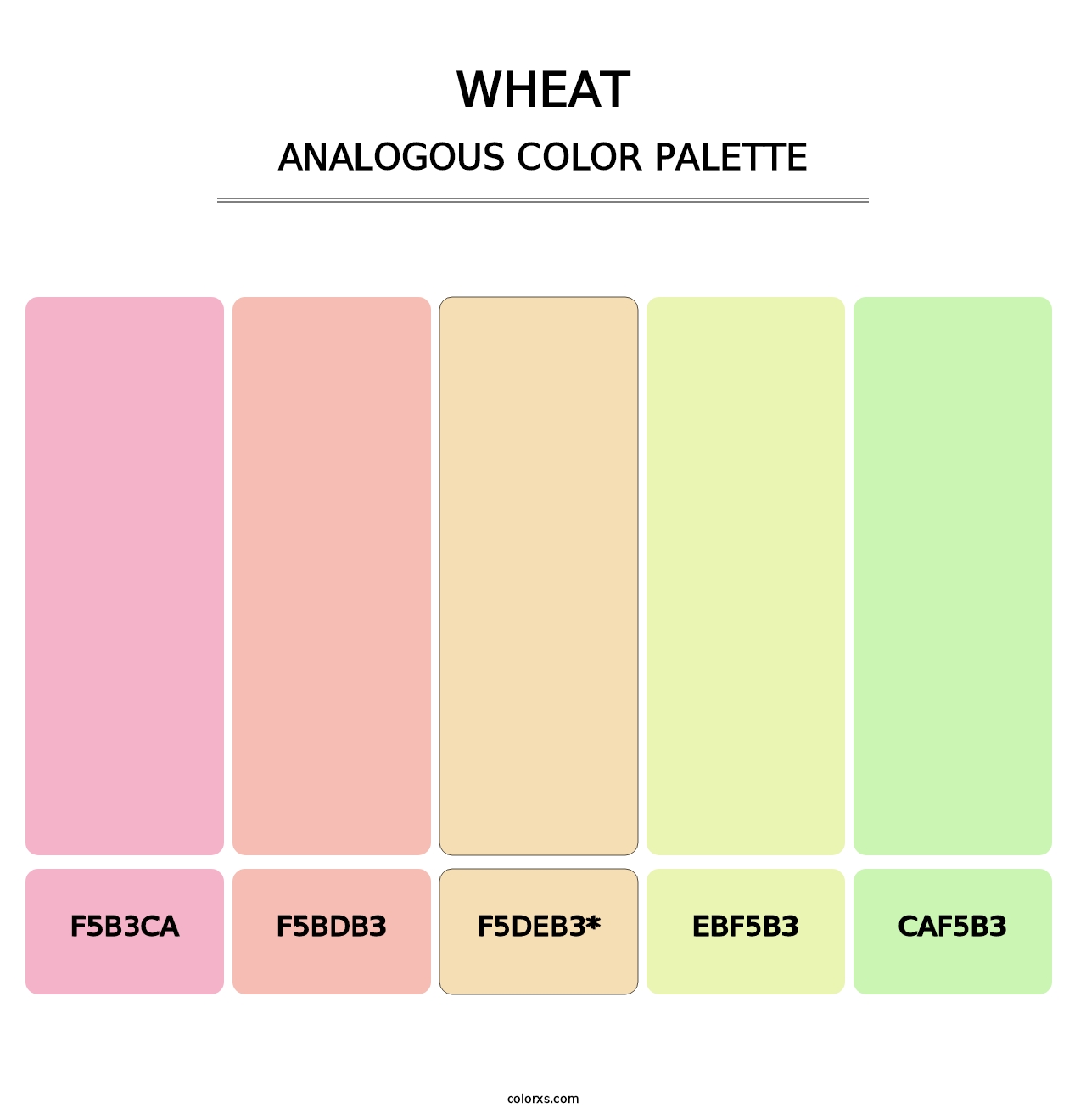 Wheat - Analogous Color Palette
