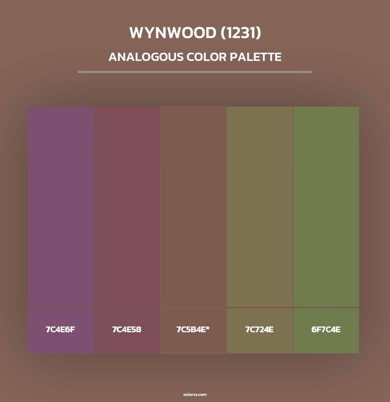 Wynwood (1231) - Analogous Color Palette