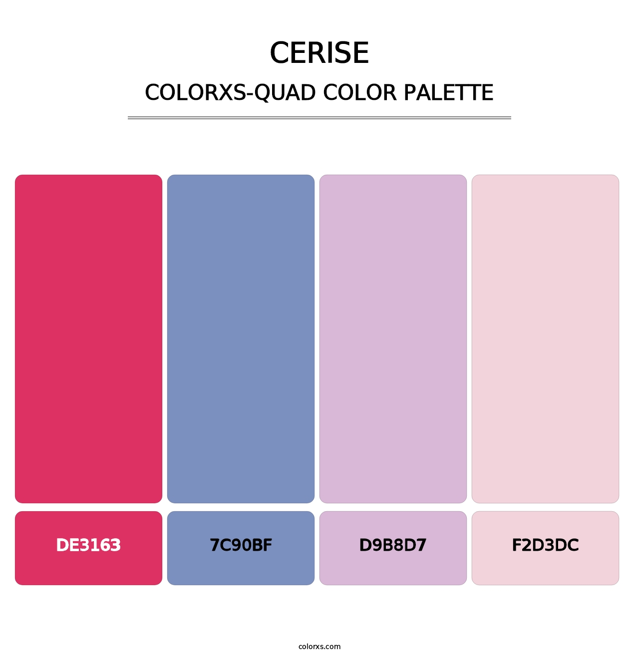 Cerise - Colorxs Quad Palette