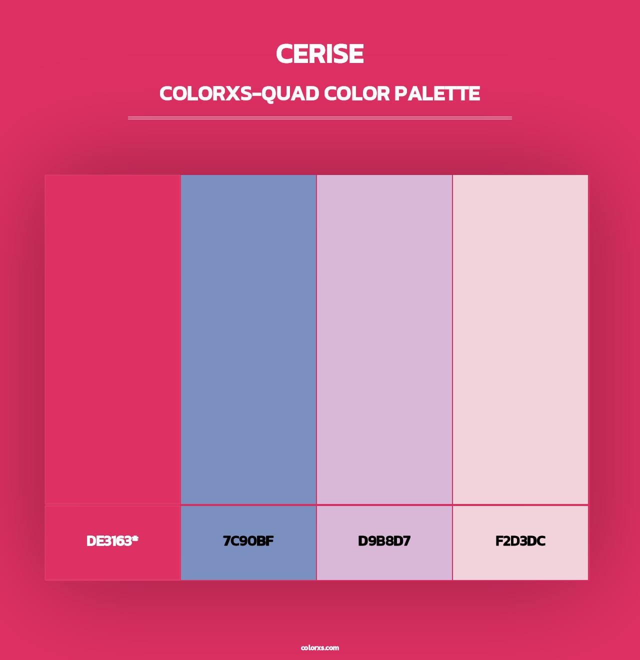 Cerise - Colorxs Quad Palette