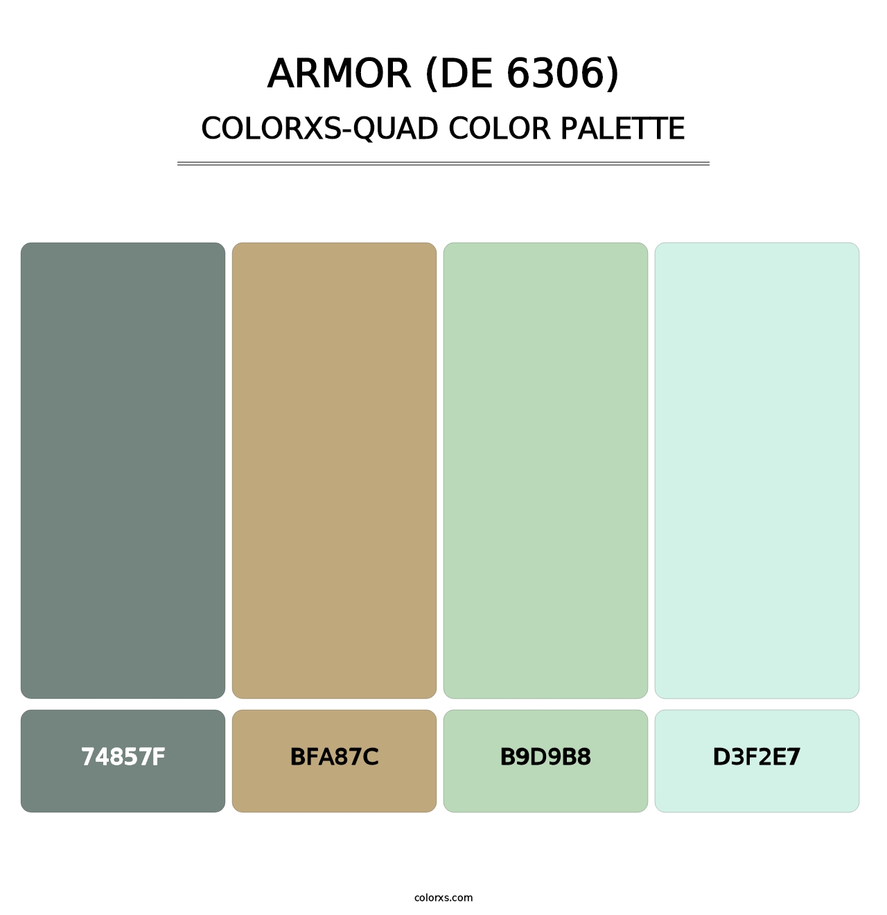 Armor (DE 6306) - Colorxs Quad Palette