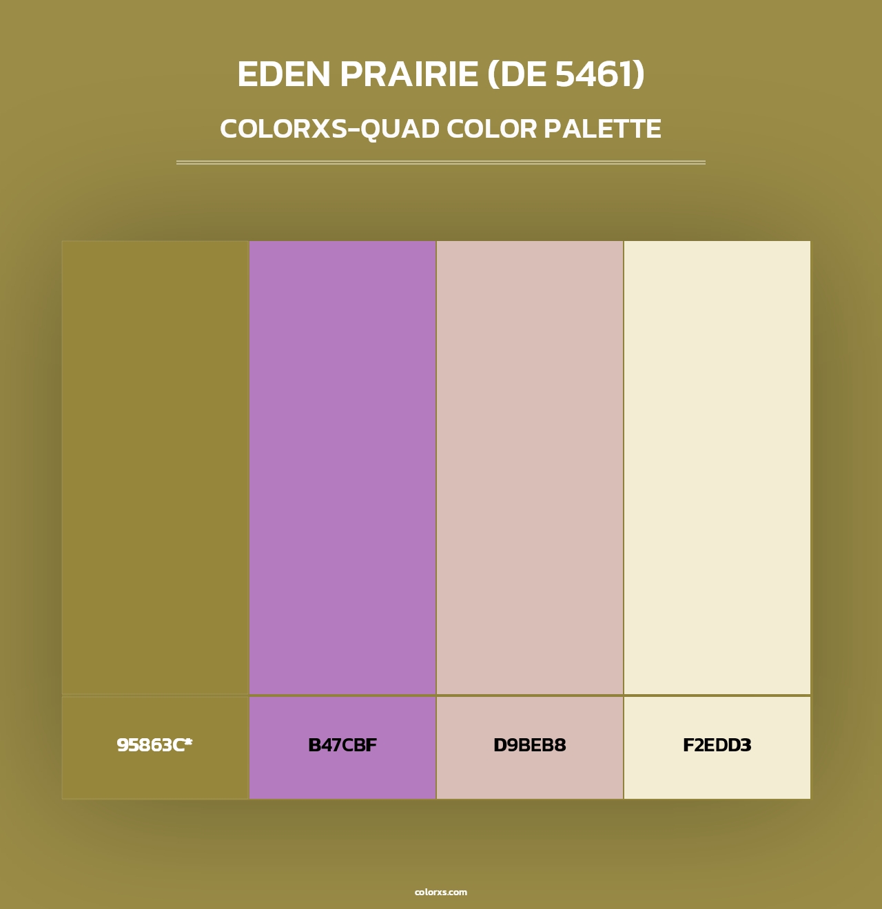 Eden Prairie (DE 5461) - Colorxs Quad Palette