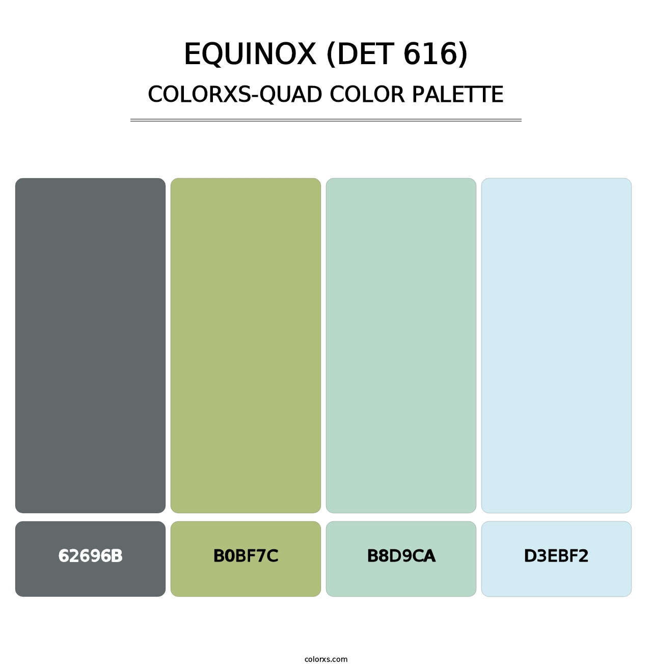 Equinox (DET 616) - Colorxs Quad Palette