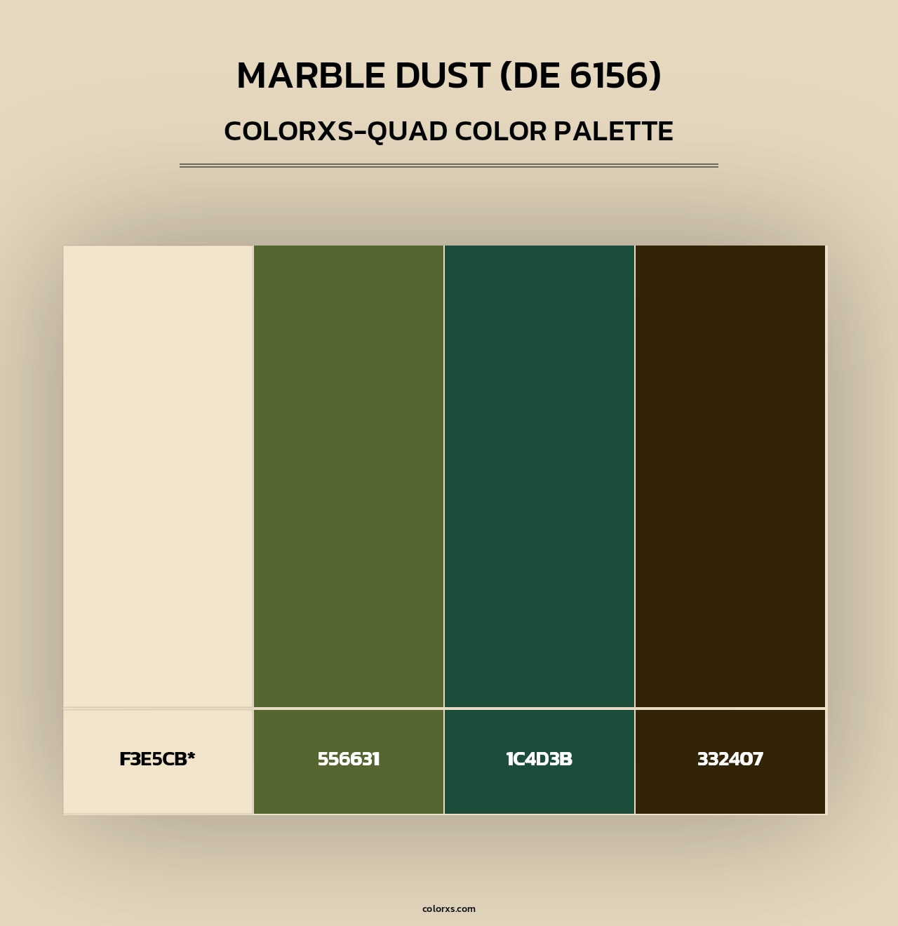 Marble Dust (DE 6156) - Colorxs Quad Palette