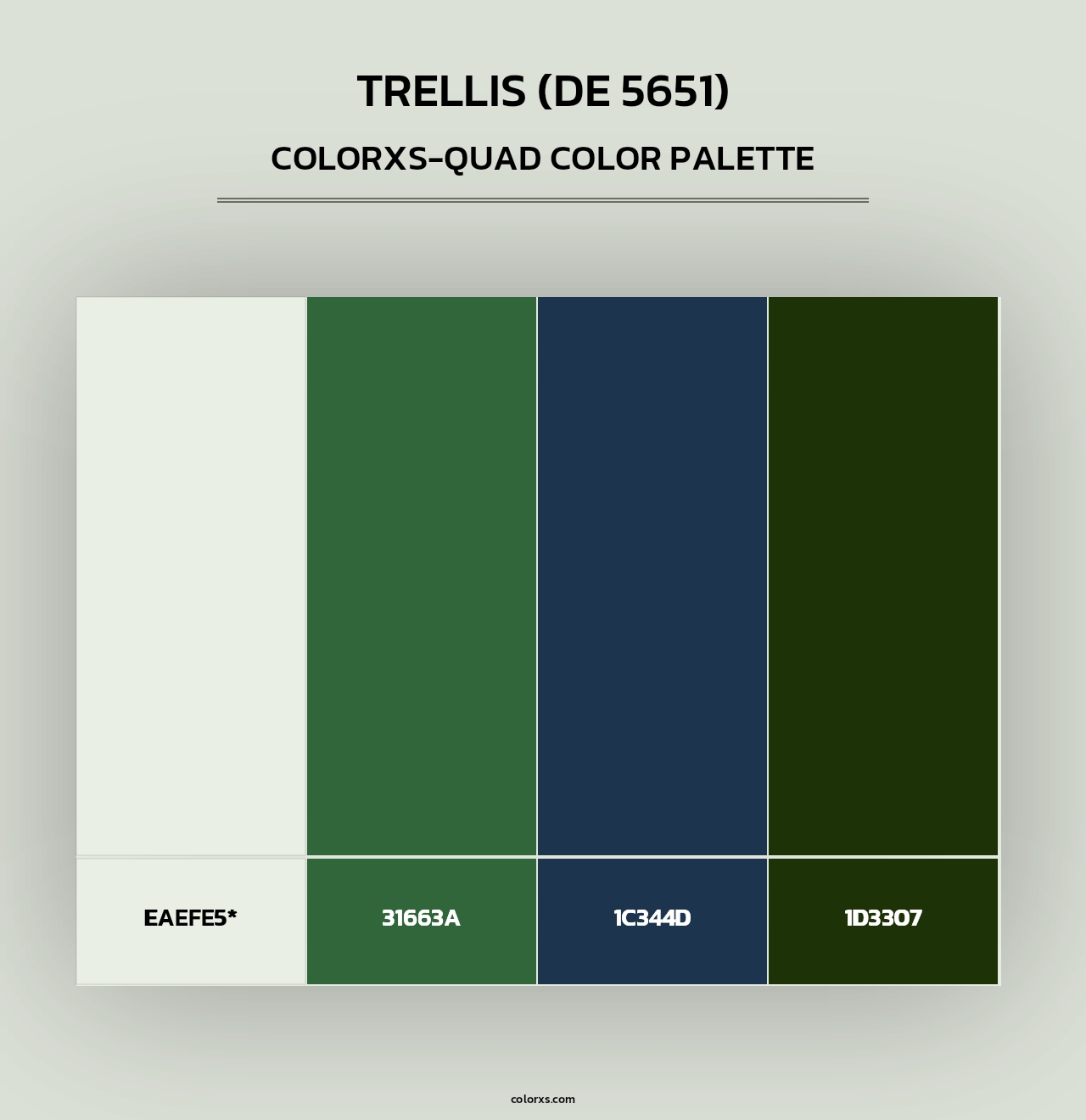 Trellis (DE 5651) - Colorxs Quad Palette