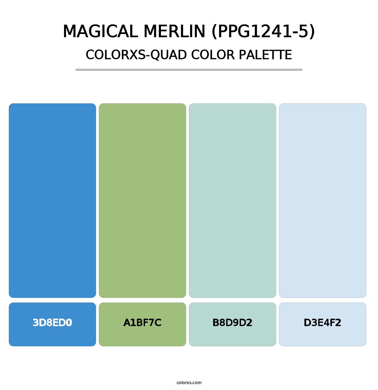 Magical Merlin (PPG1241-5) - Colorxs Quad Palette