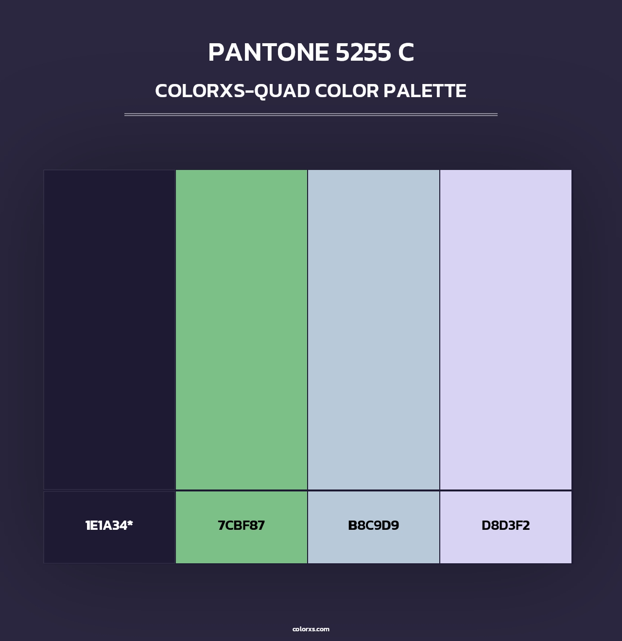 PANTONE 5255 C Color Palettes Colorxs